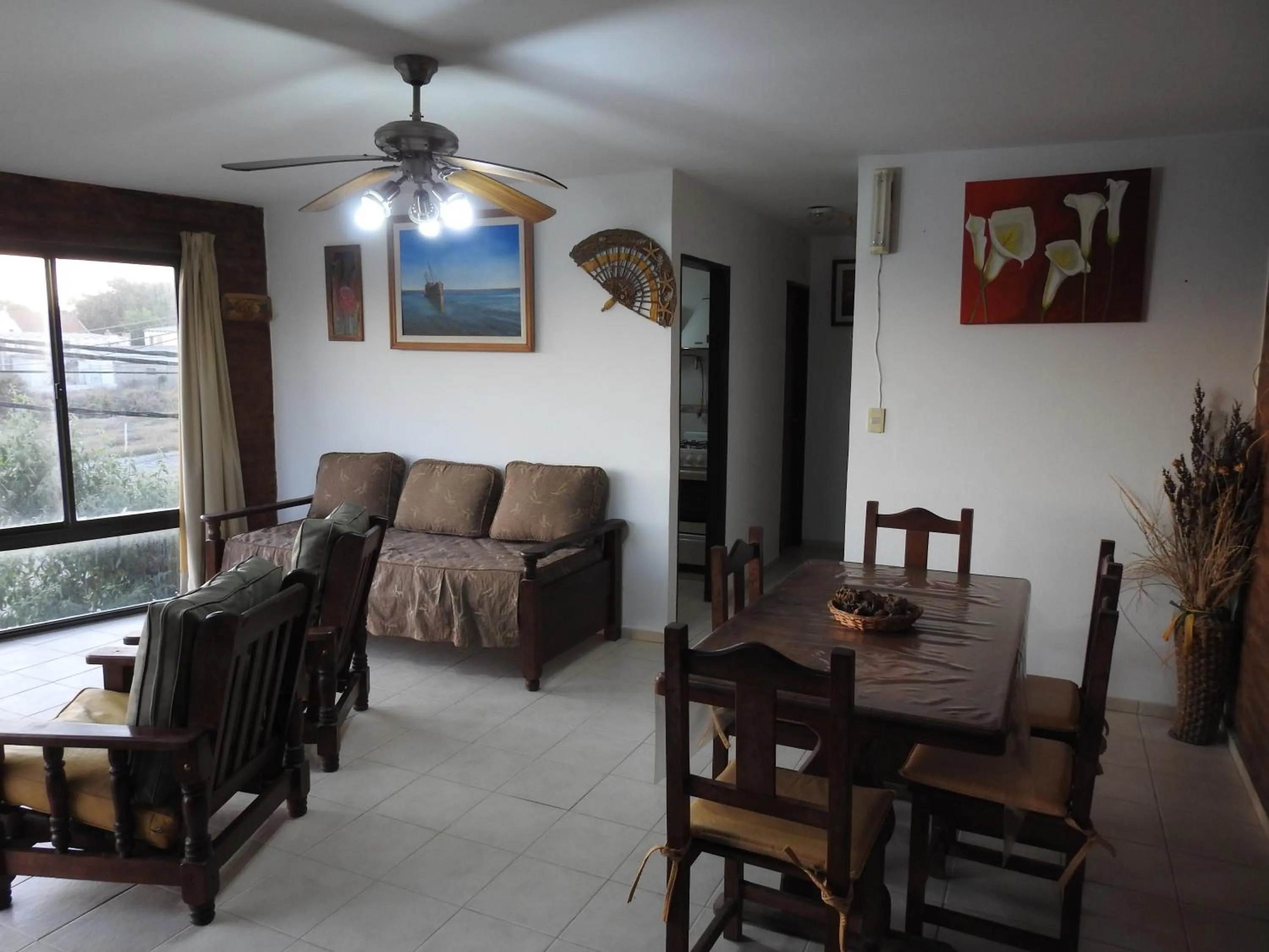 Living room in Costa Ballenas