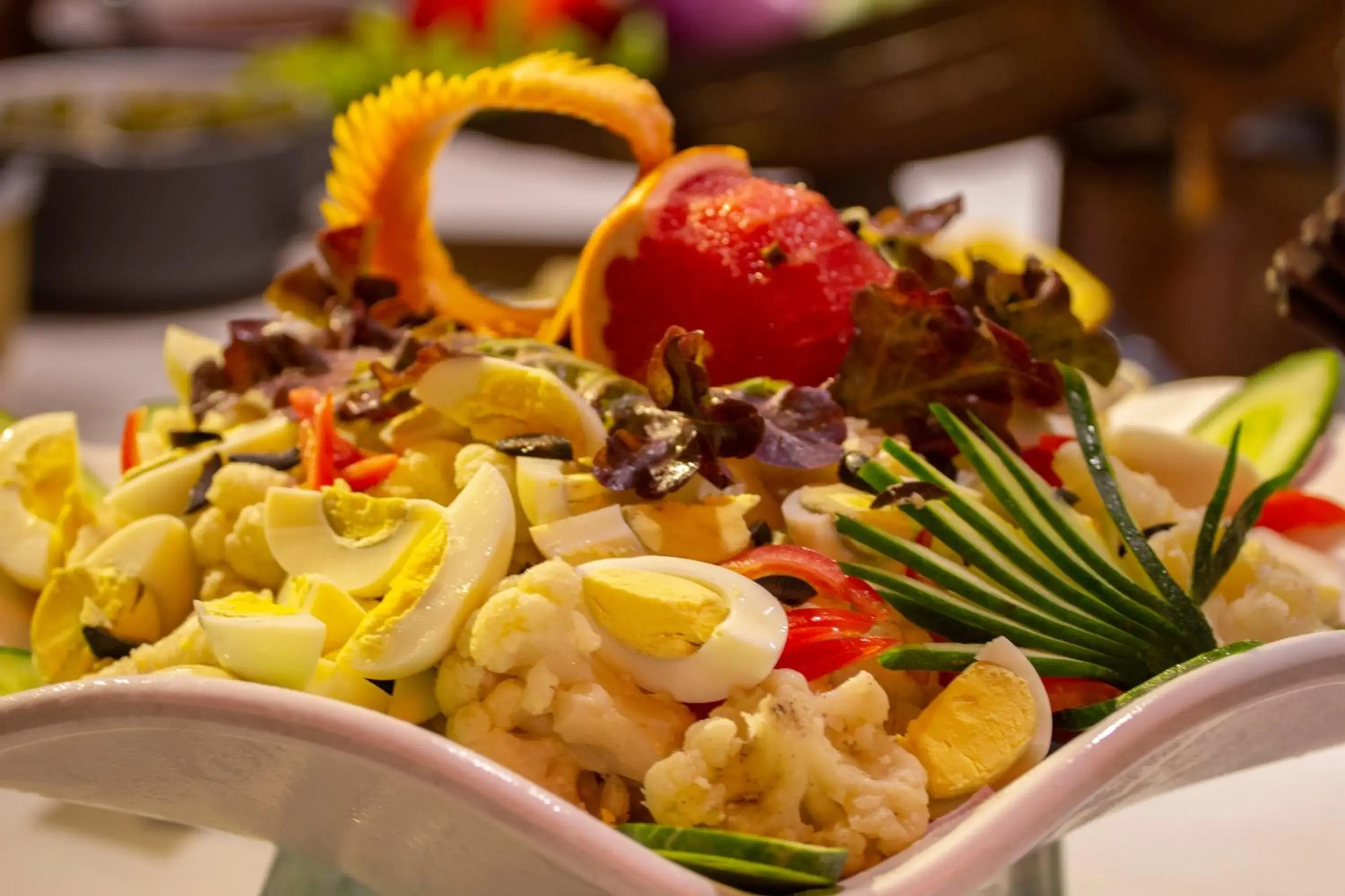 Food in Le Peninsula Bay Beach Resort & Spa Food in Le Peninsula Bay Beach Resort & Spa