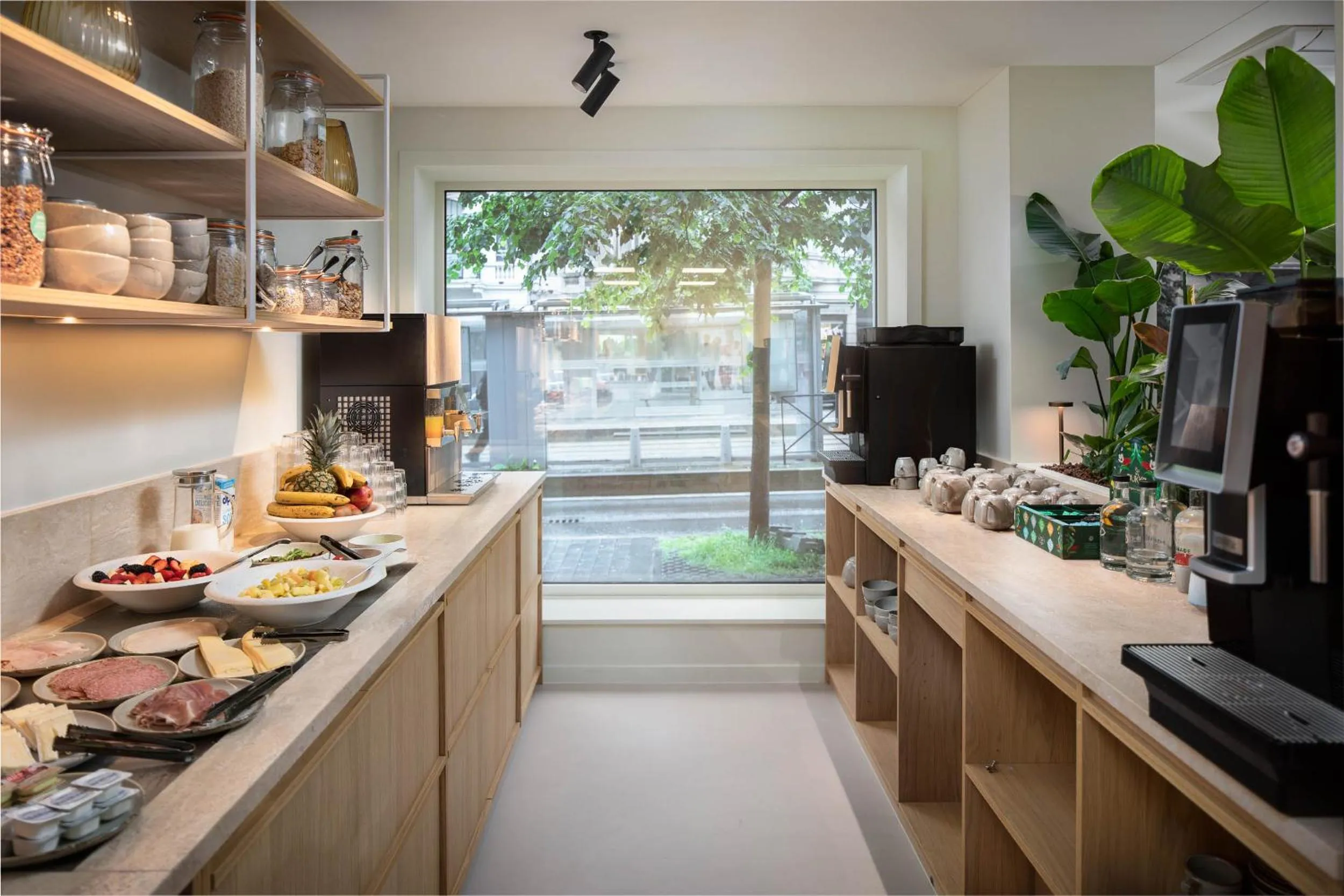 Buffet breakfast in Hotel Chamade