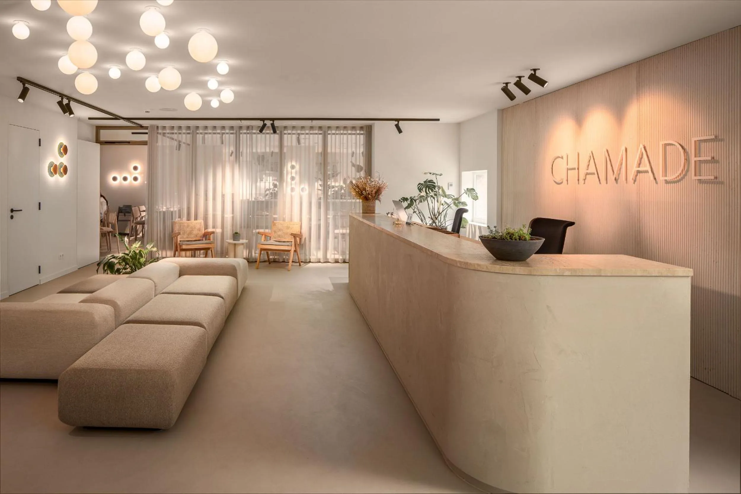 Lobby or reception in Hotel Chamade