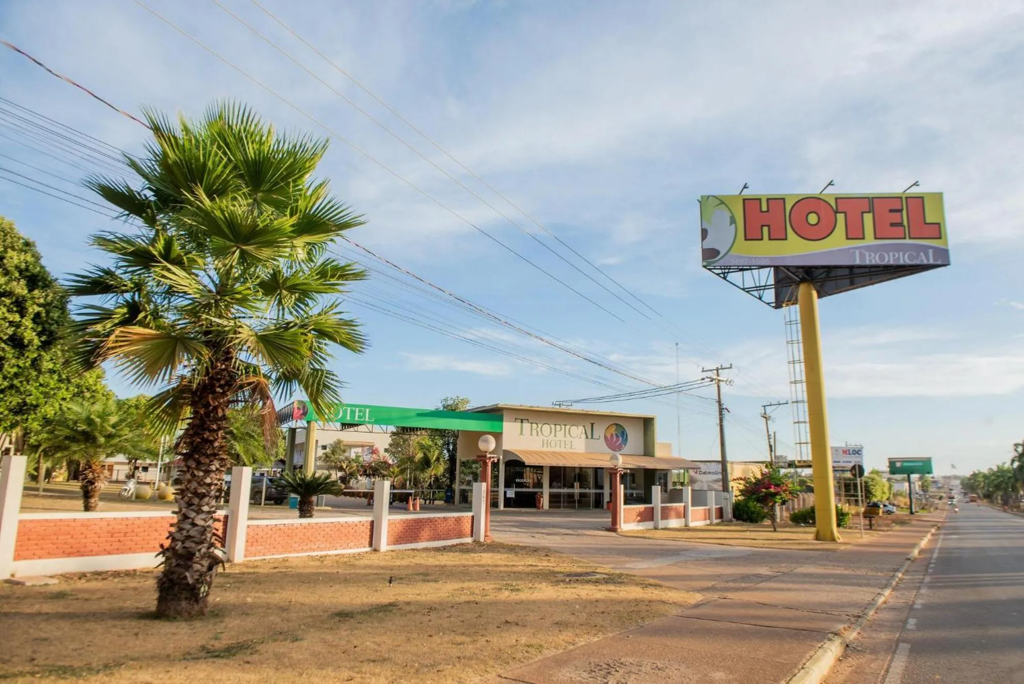 Property building in Hotel Tropical Garden