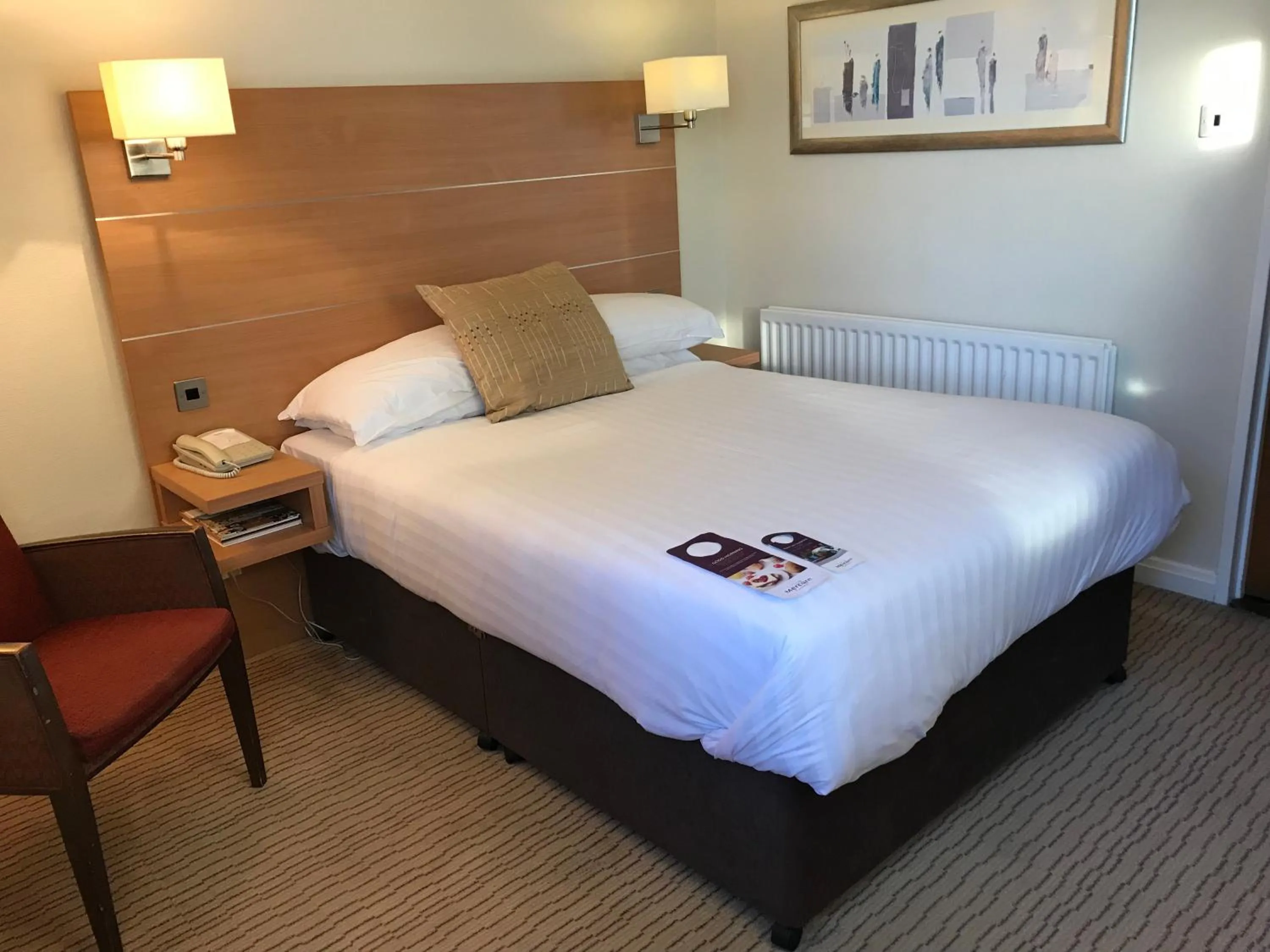 Bedroom in Mercure Wetherby Hotel