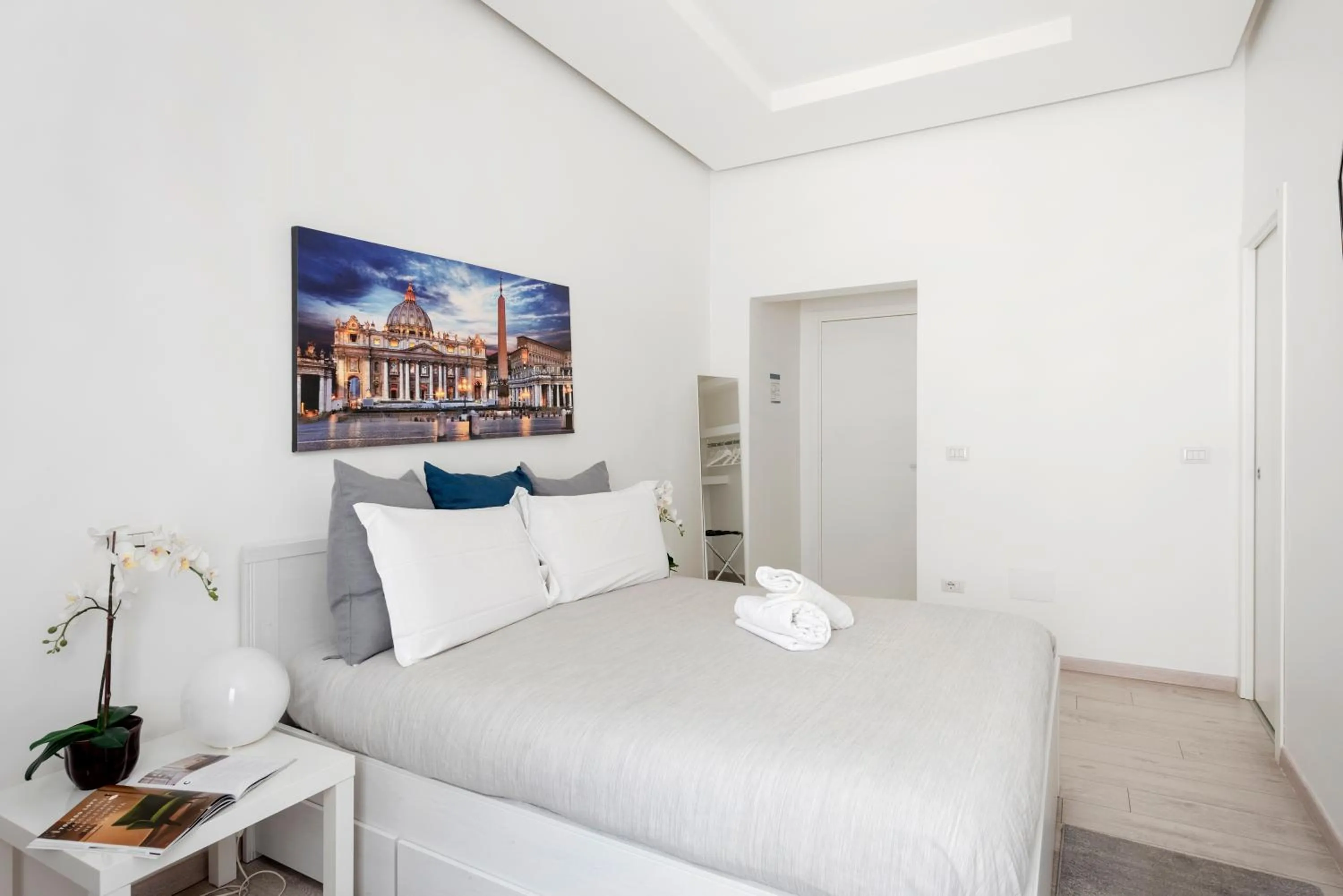 Bedroom, Bed in Maison Piazza Cavour