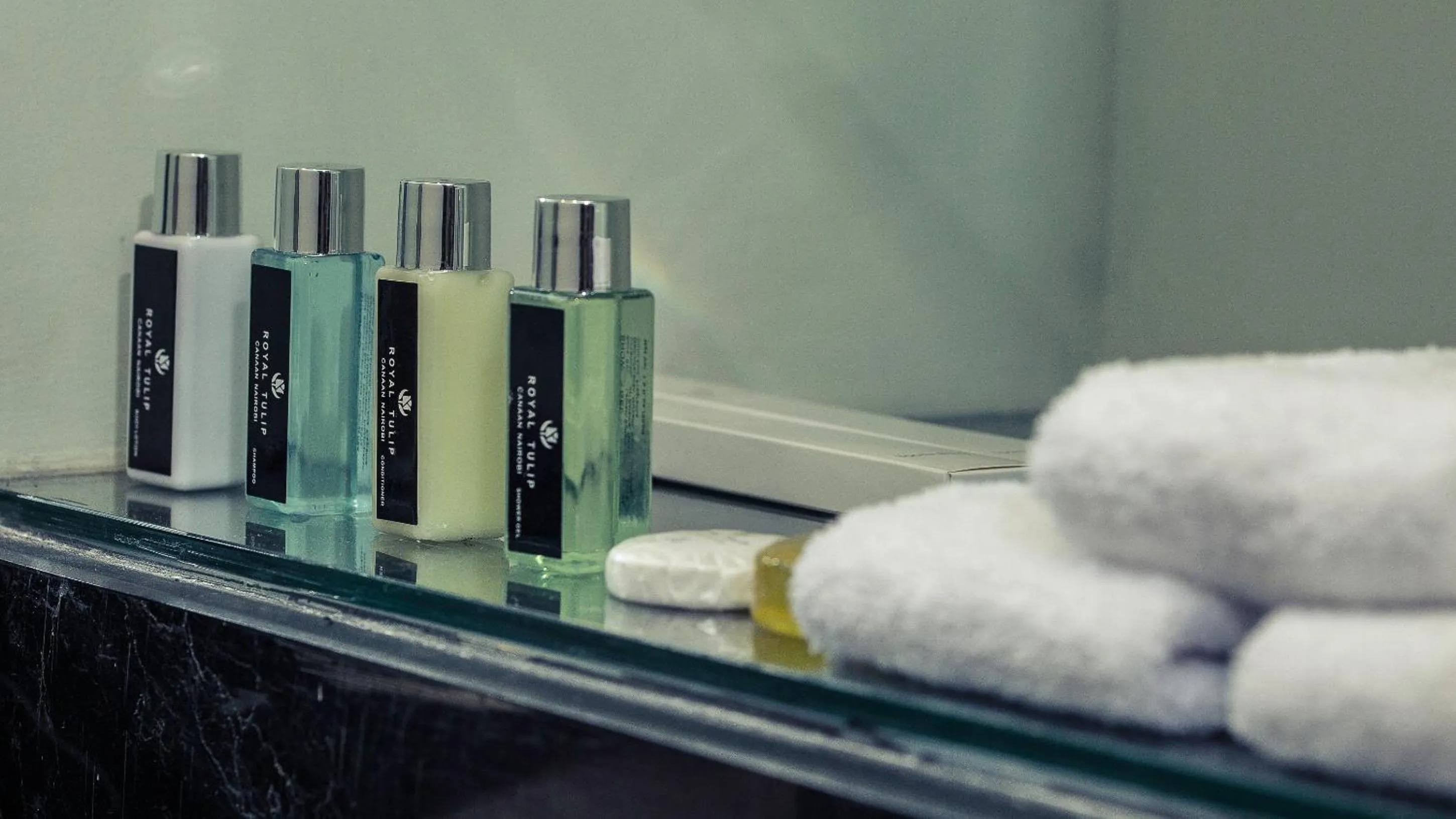 Bathroom in Royal Canaan Nairobi Hotel