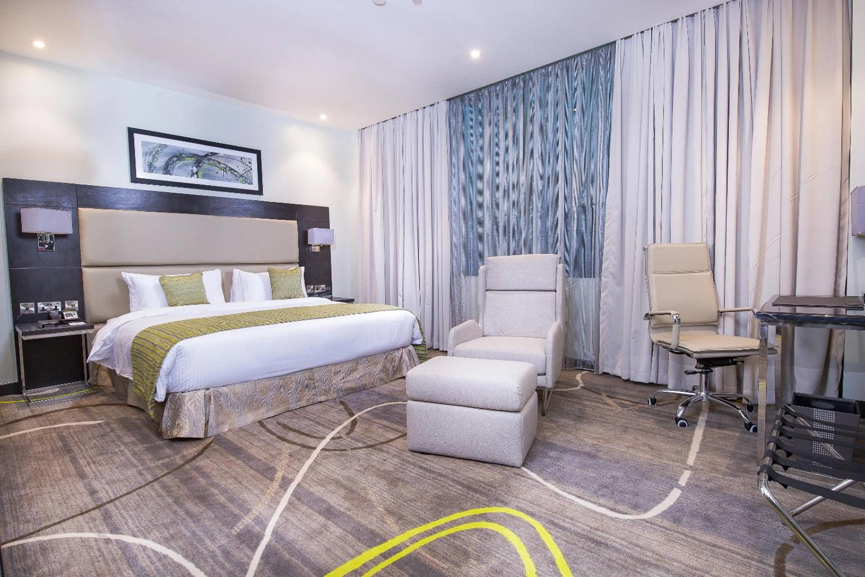 Bed in Royal Tulip Canaan Nairobi