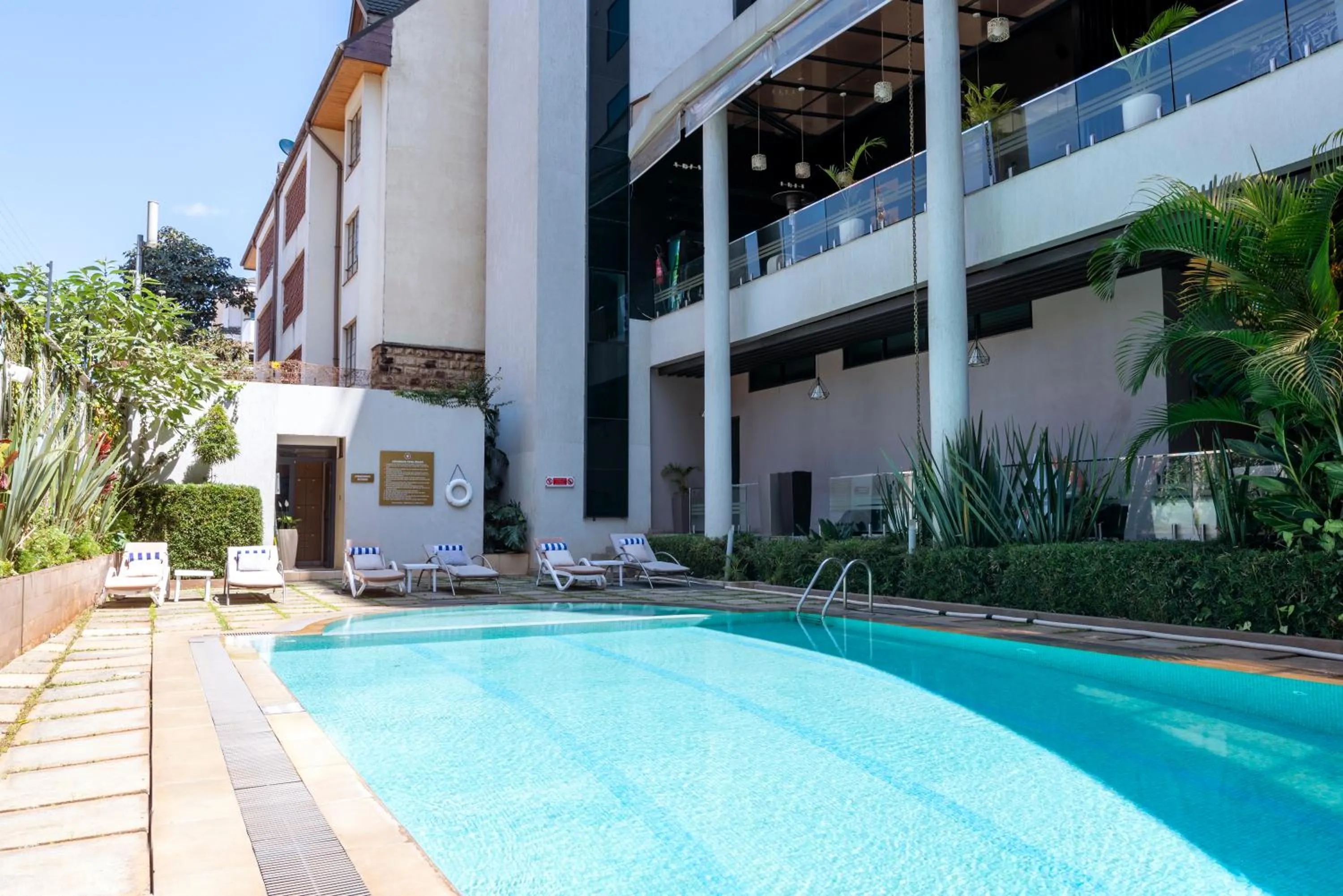 Swimming pool in Royal Tulip Canaan Nairobi