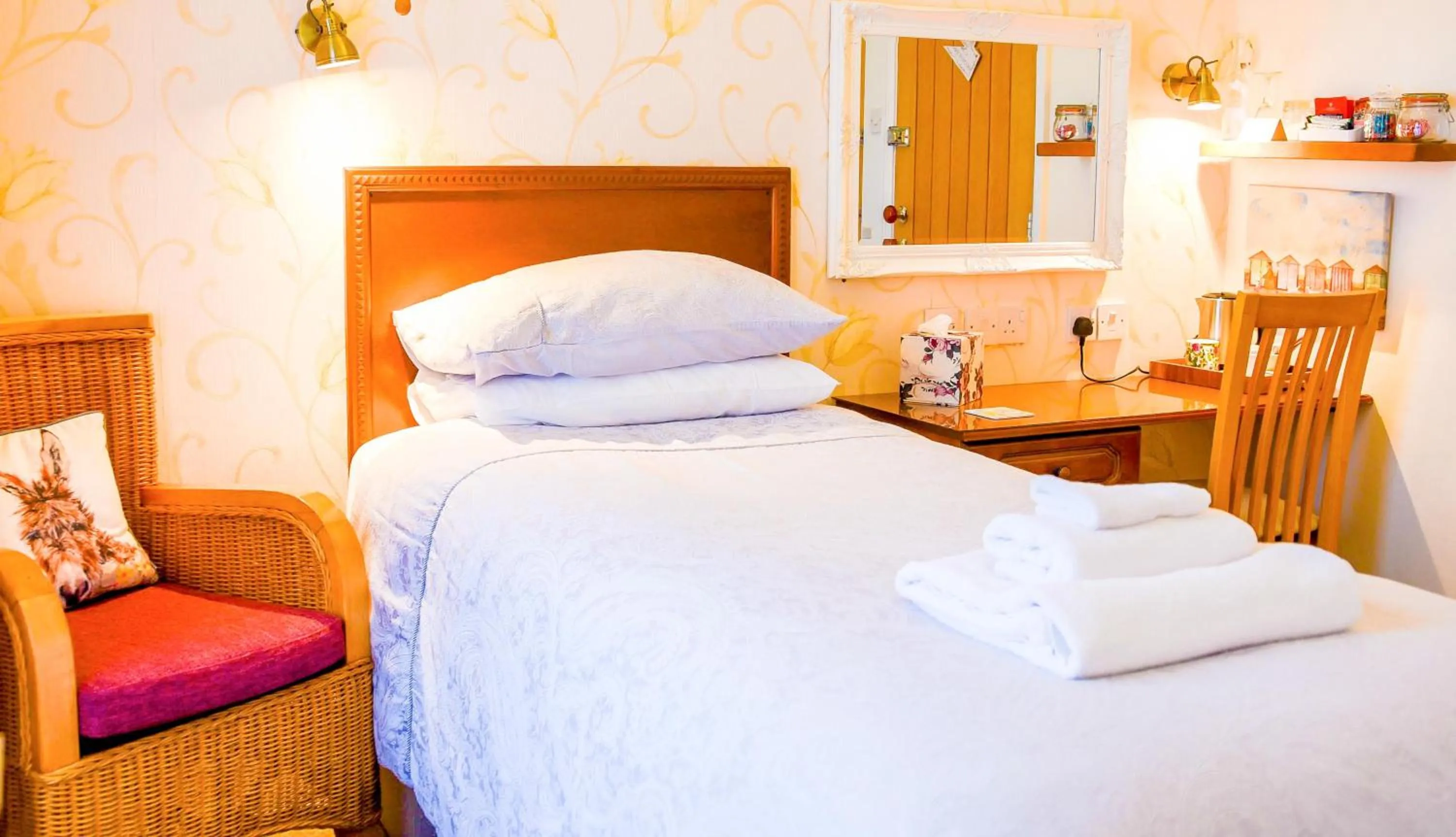 Bed in Grange Bank House