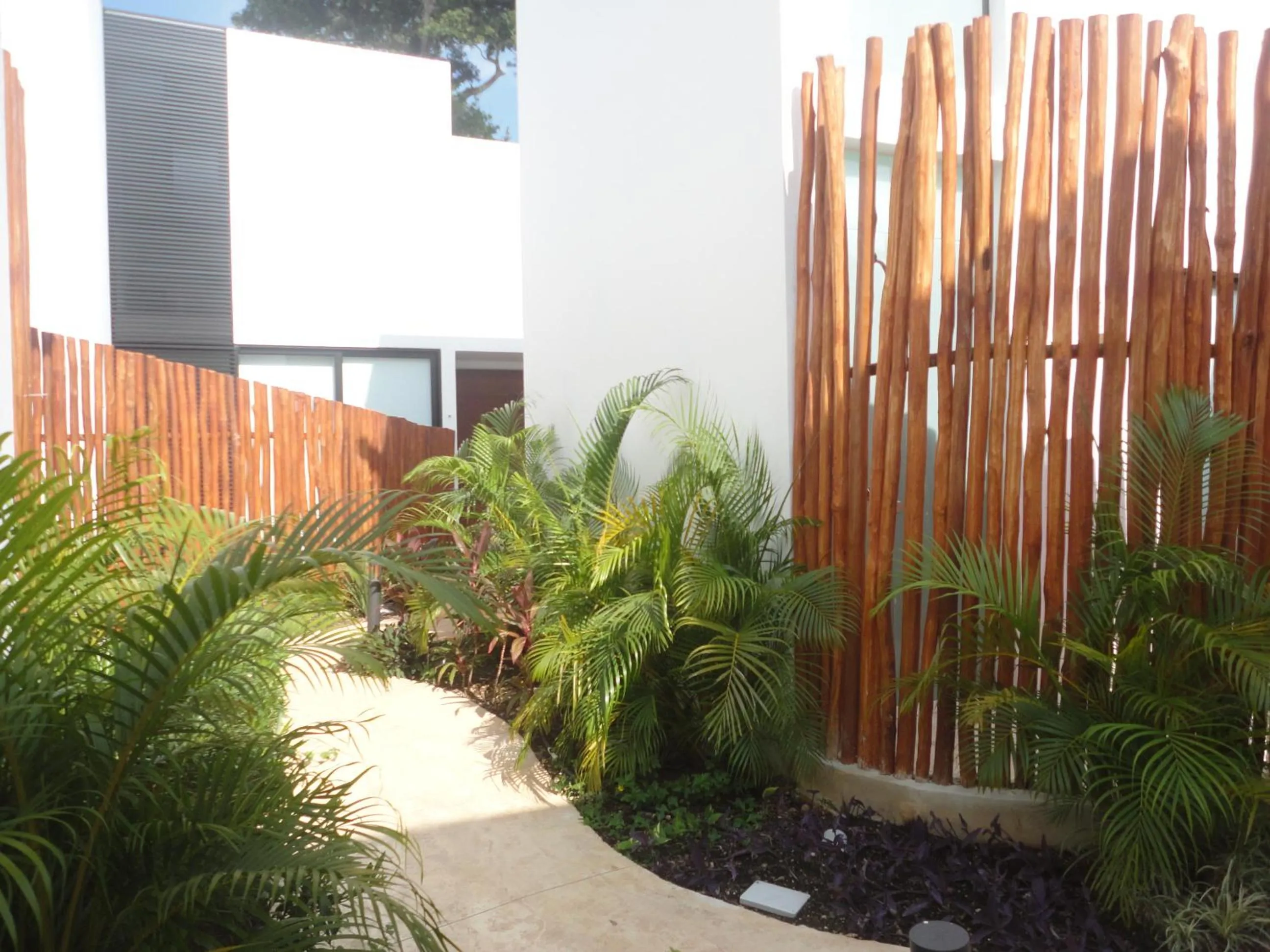 Garden view in Anah Tulum