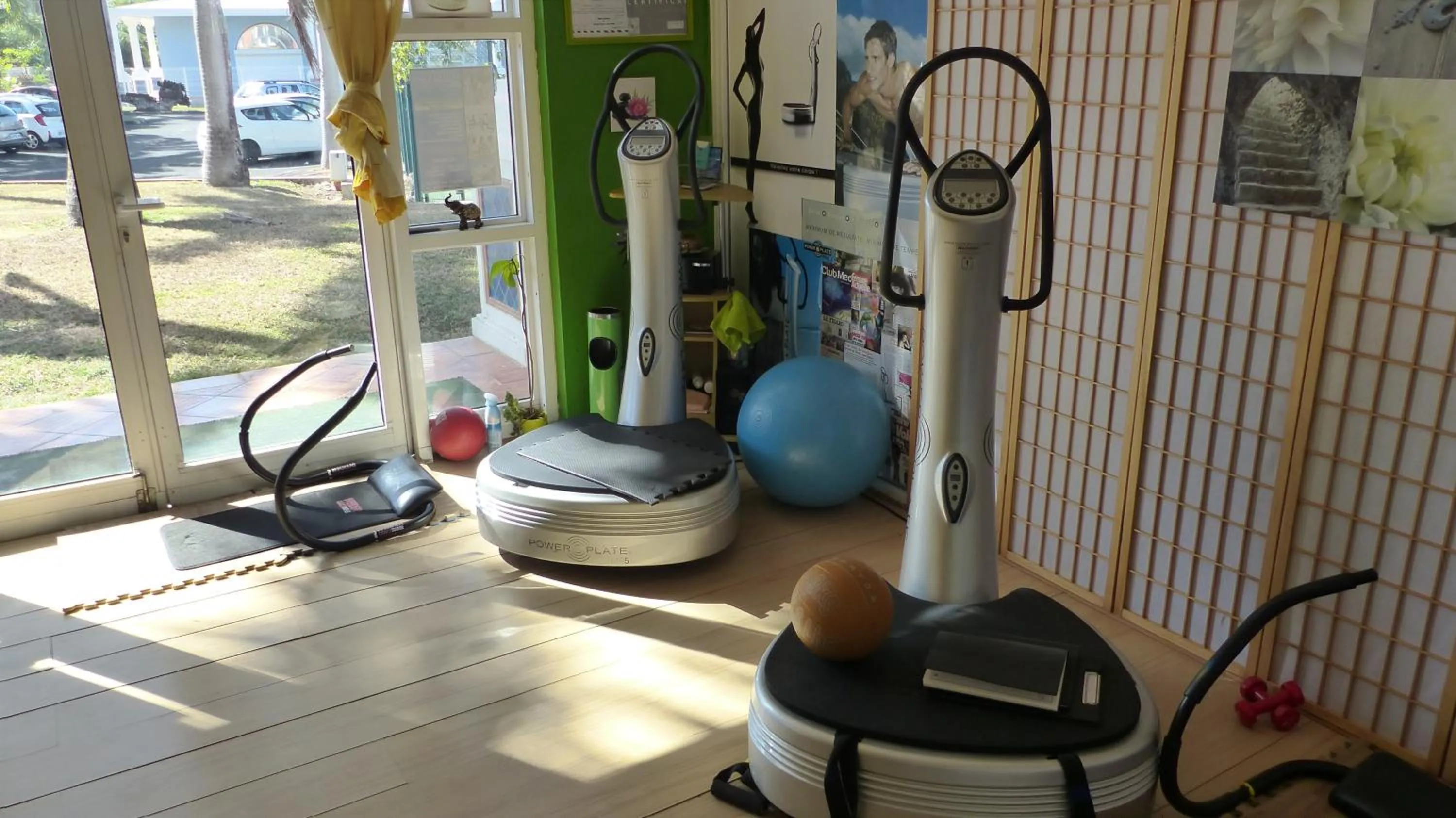 Fitness centre/facilities in Appartement à la Résidence LA PLANTATION RESORT and SPA