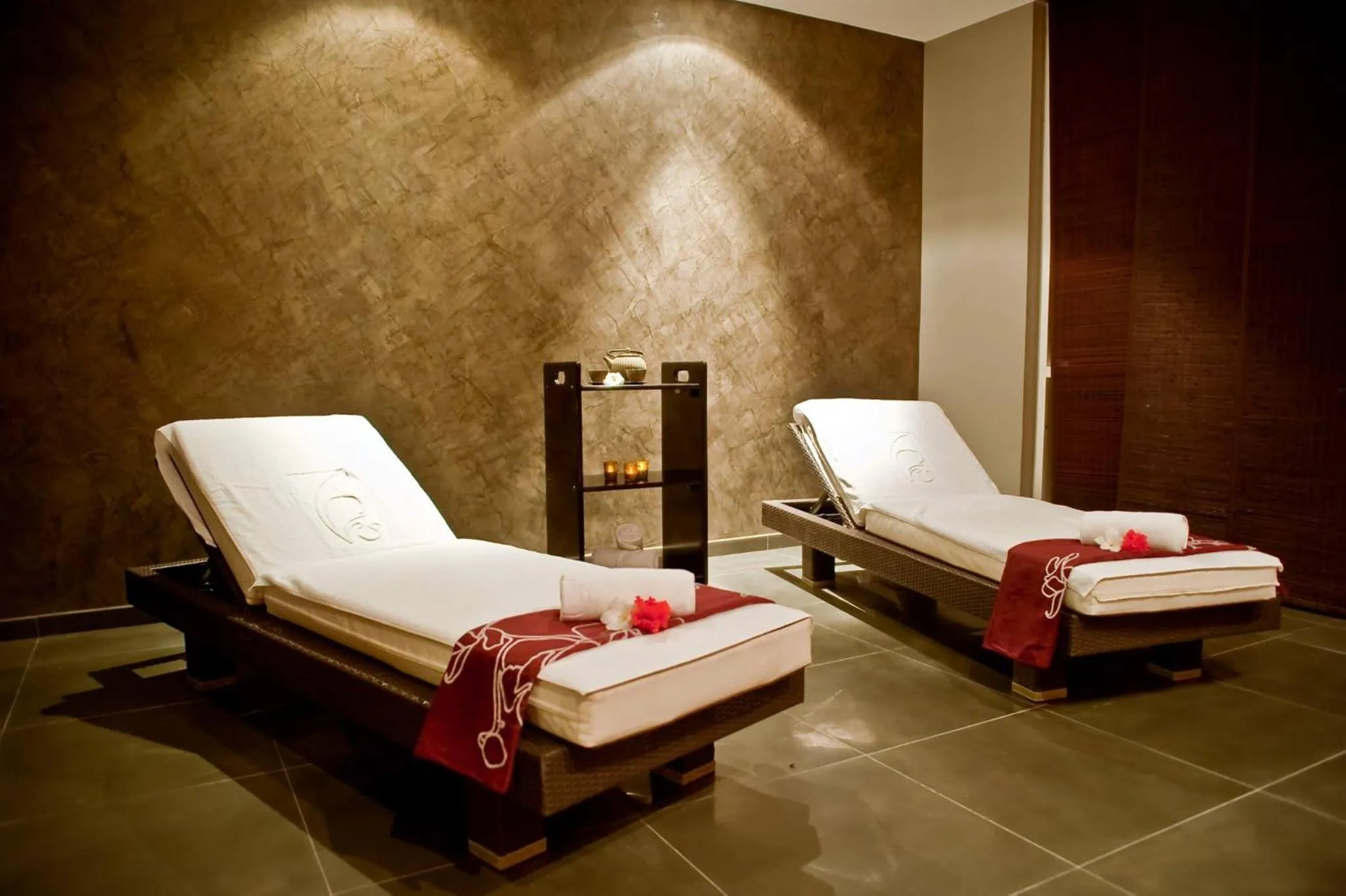 Spa and wellness centre/facilities in Appartement à la Résidence LA PLANTATION RESORT and SPA