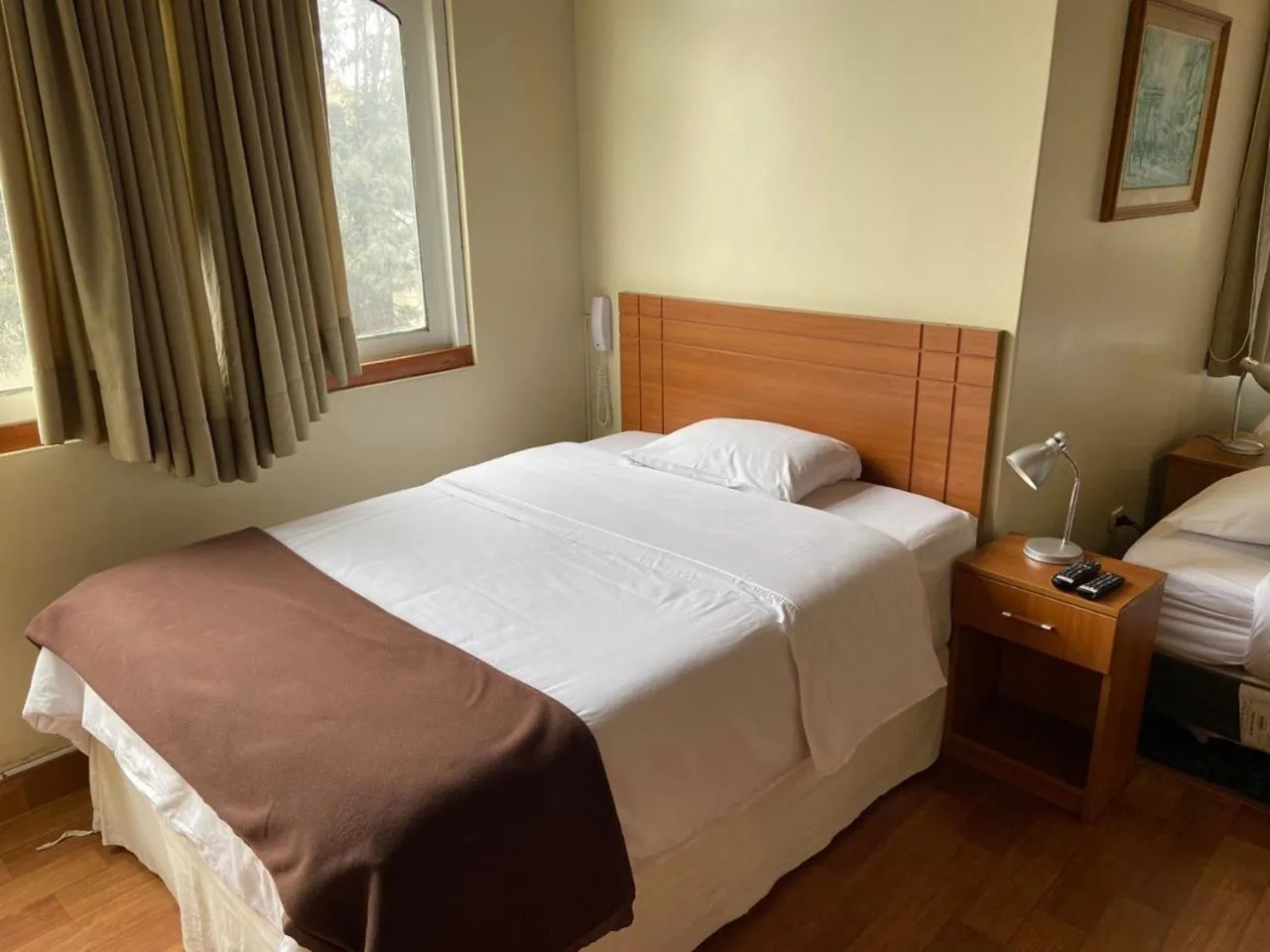 Bed in Residencial Alfa Hotel