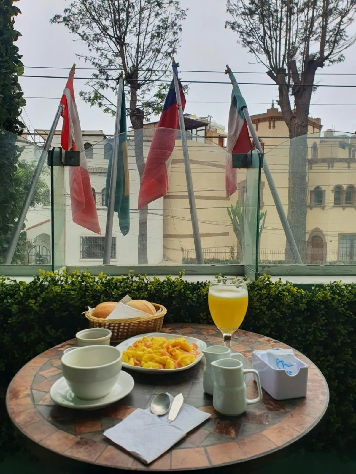 Breakfast in Residencial Alfa Hotel