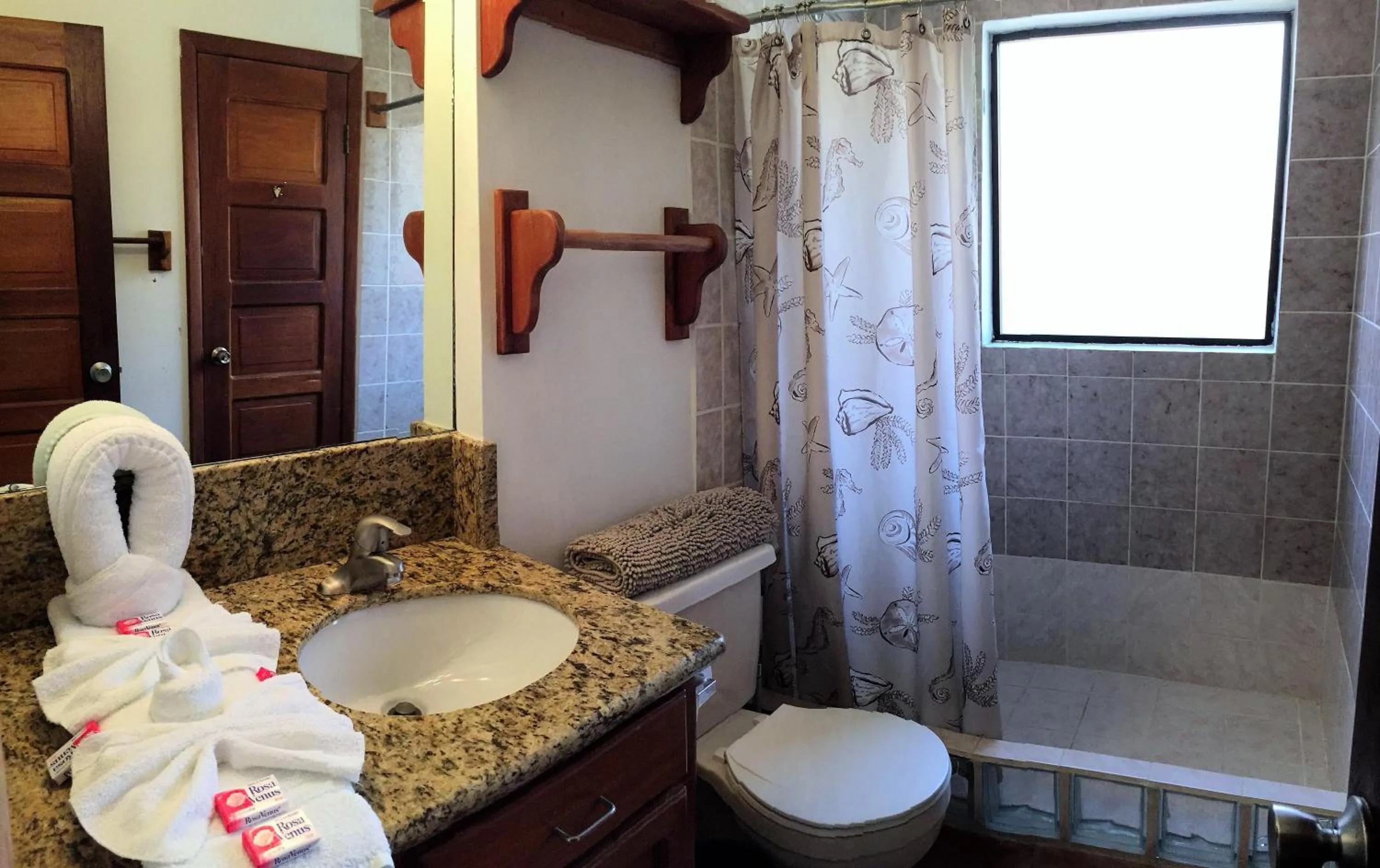 Shower in Tradewinds Paradise Villas