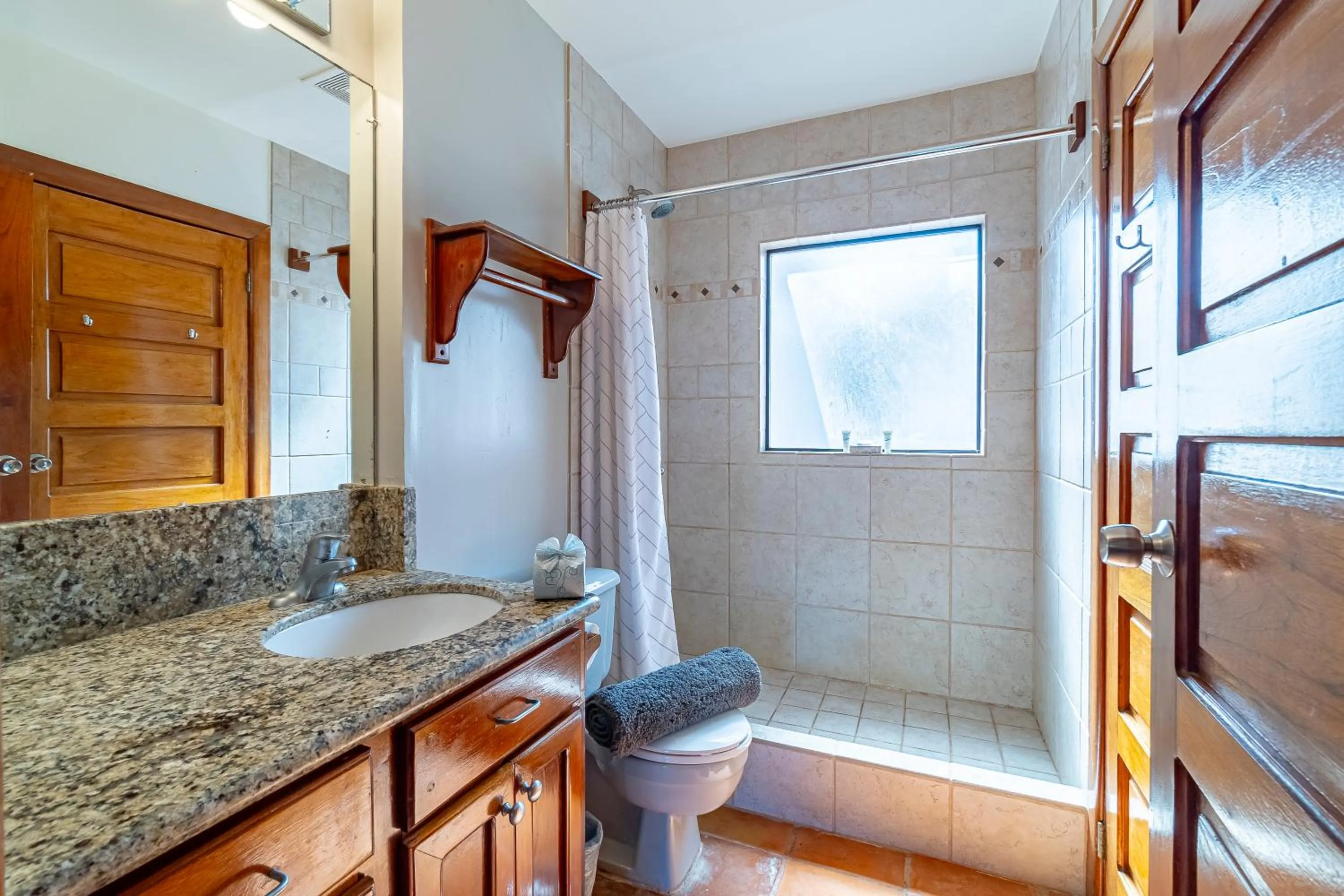 Shower in Tradewinds Paradise Villas