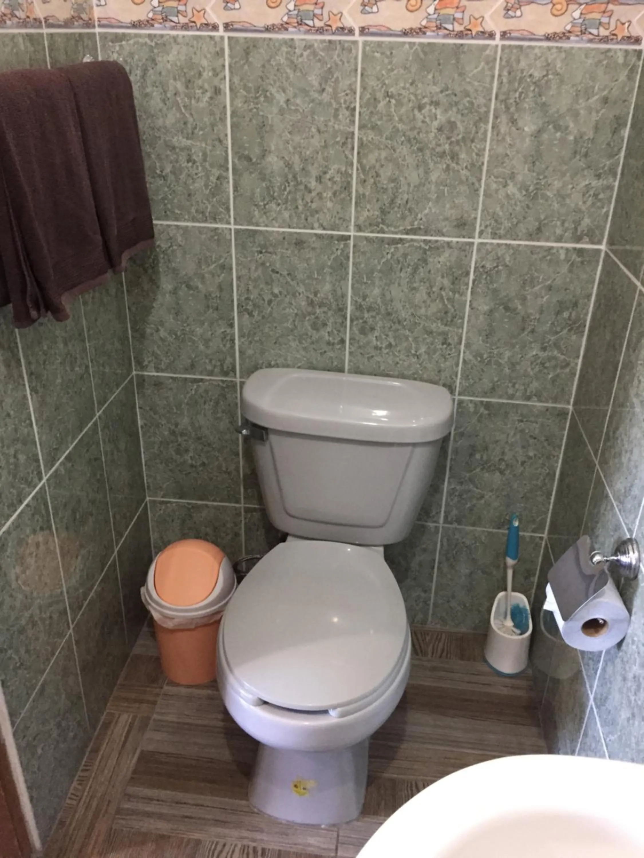 Toilet in Pension Baja Paradise