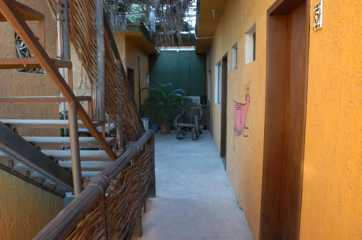 Patio in Pension Baja Paradise