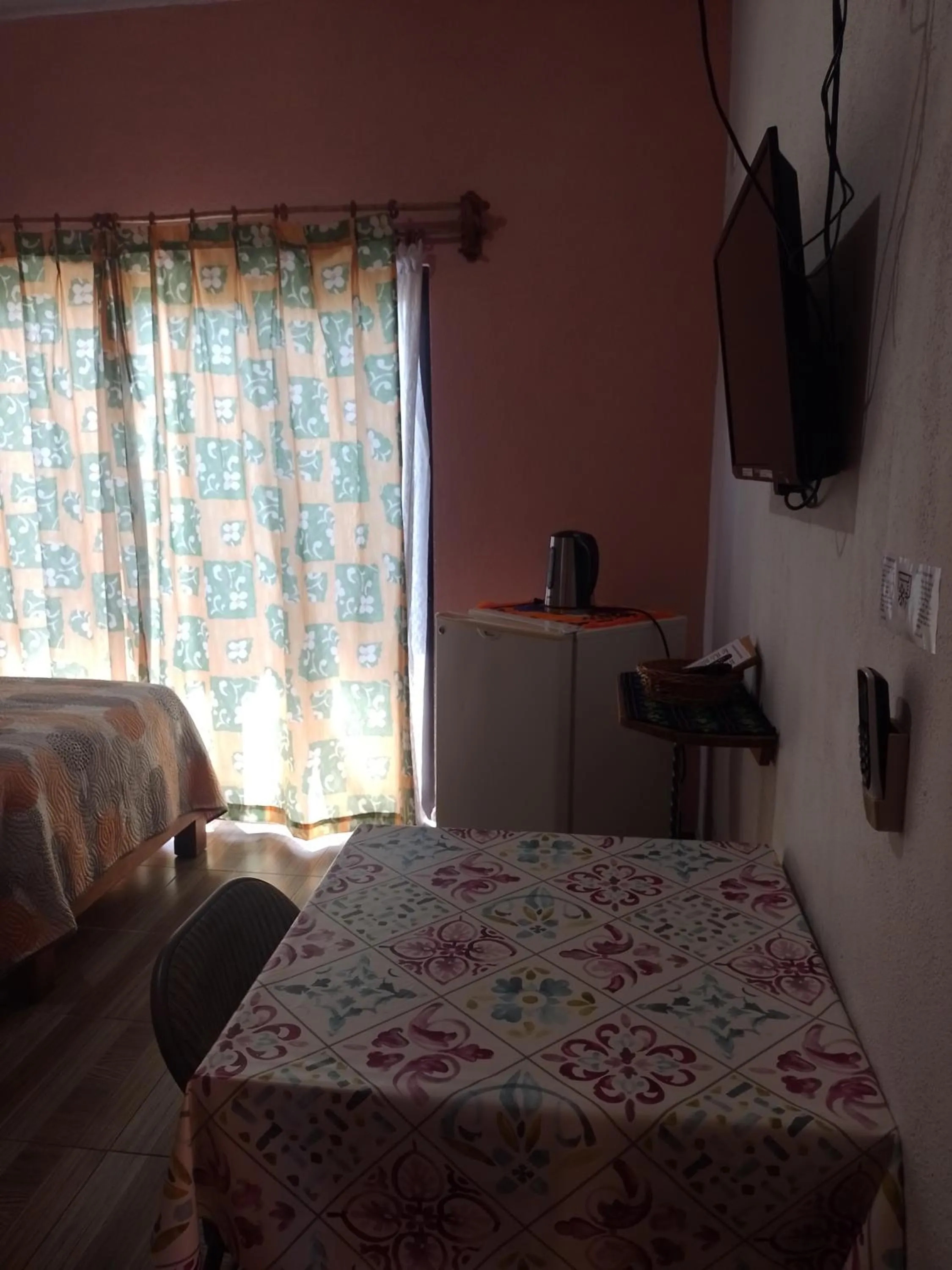 TV and multimedia, Bed in Pension Baja Paradise