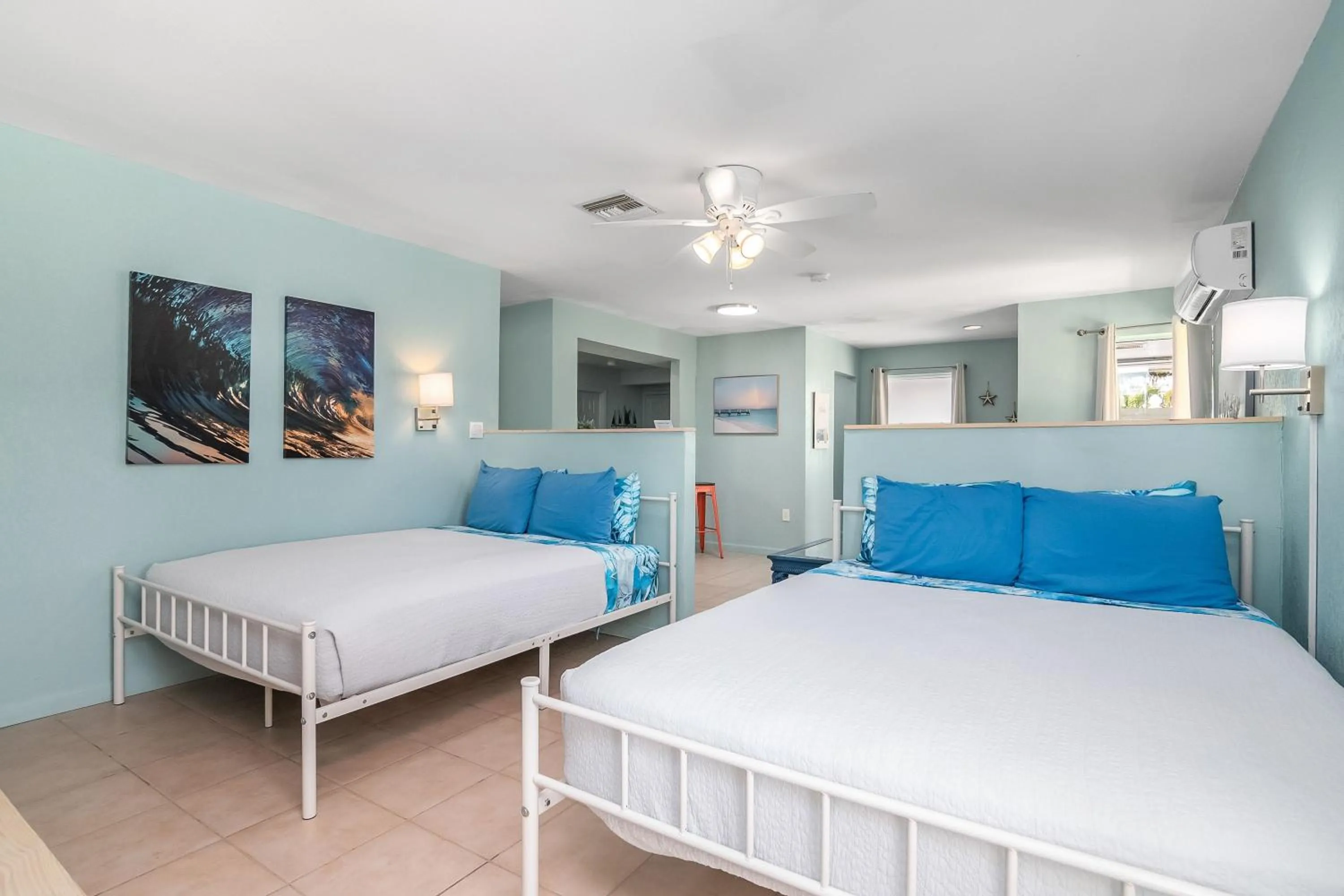 Bed in Latitude 26 Waterfront Boutique Resort - Fort Myers Beach