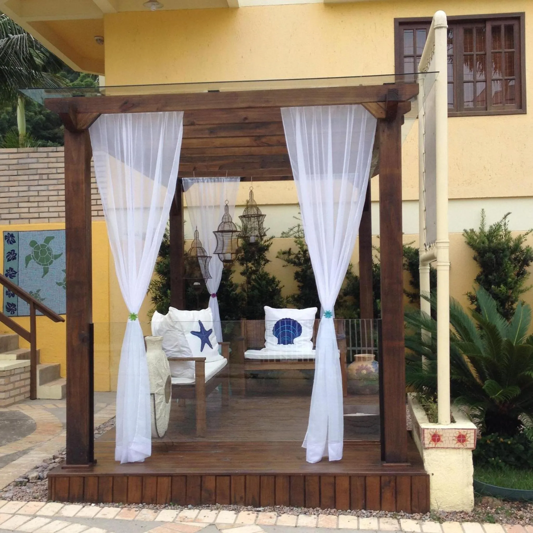 Garden in Apartamentos Villa Porto do Sol