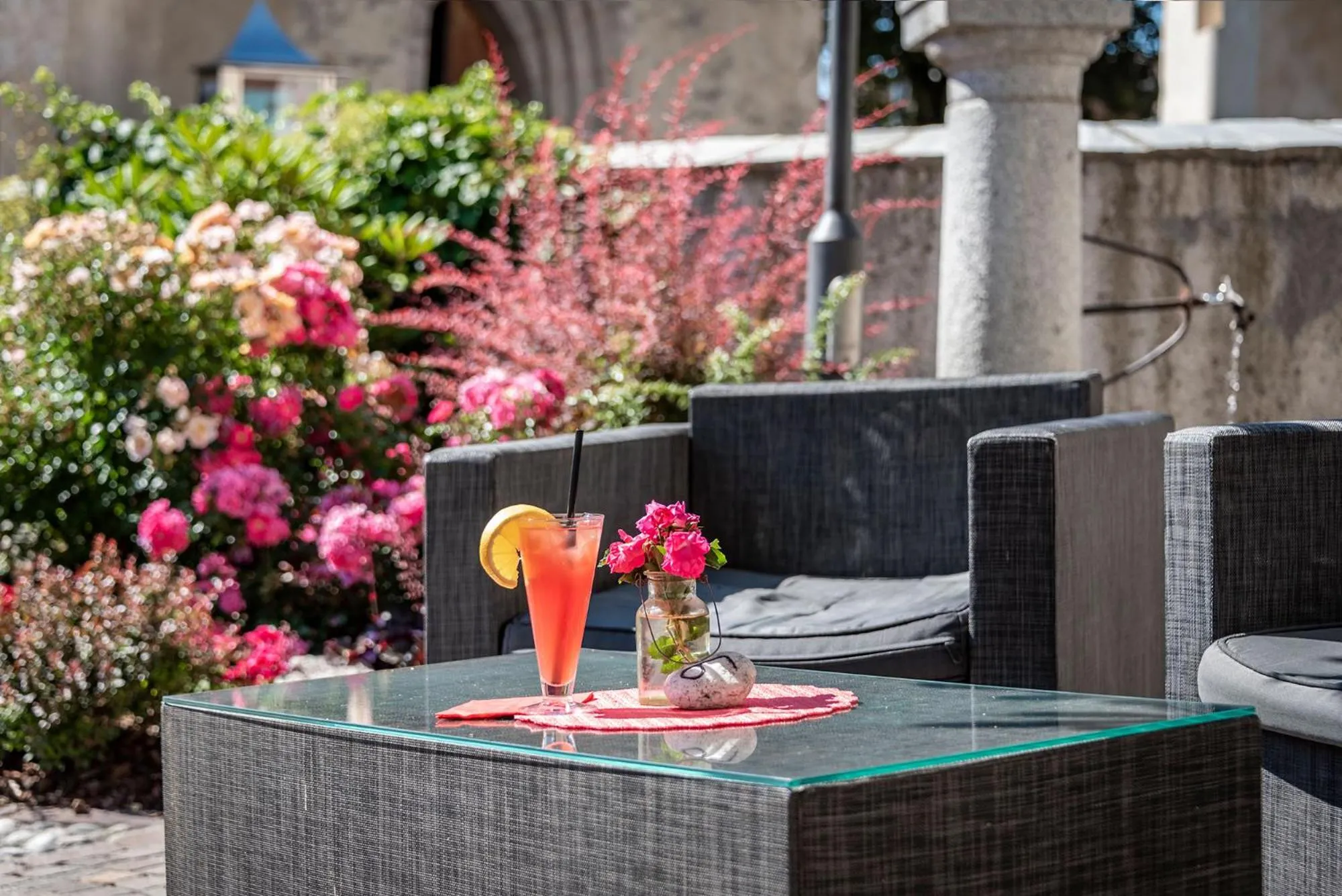 Food and drinks in Hotel Weisse Lilie - B&B