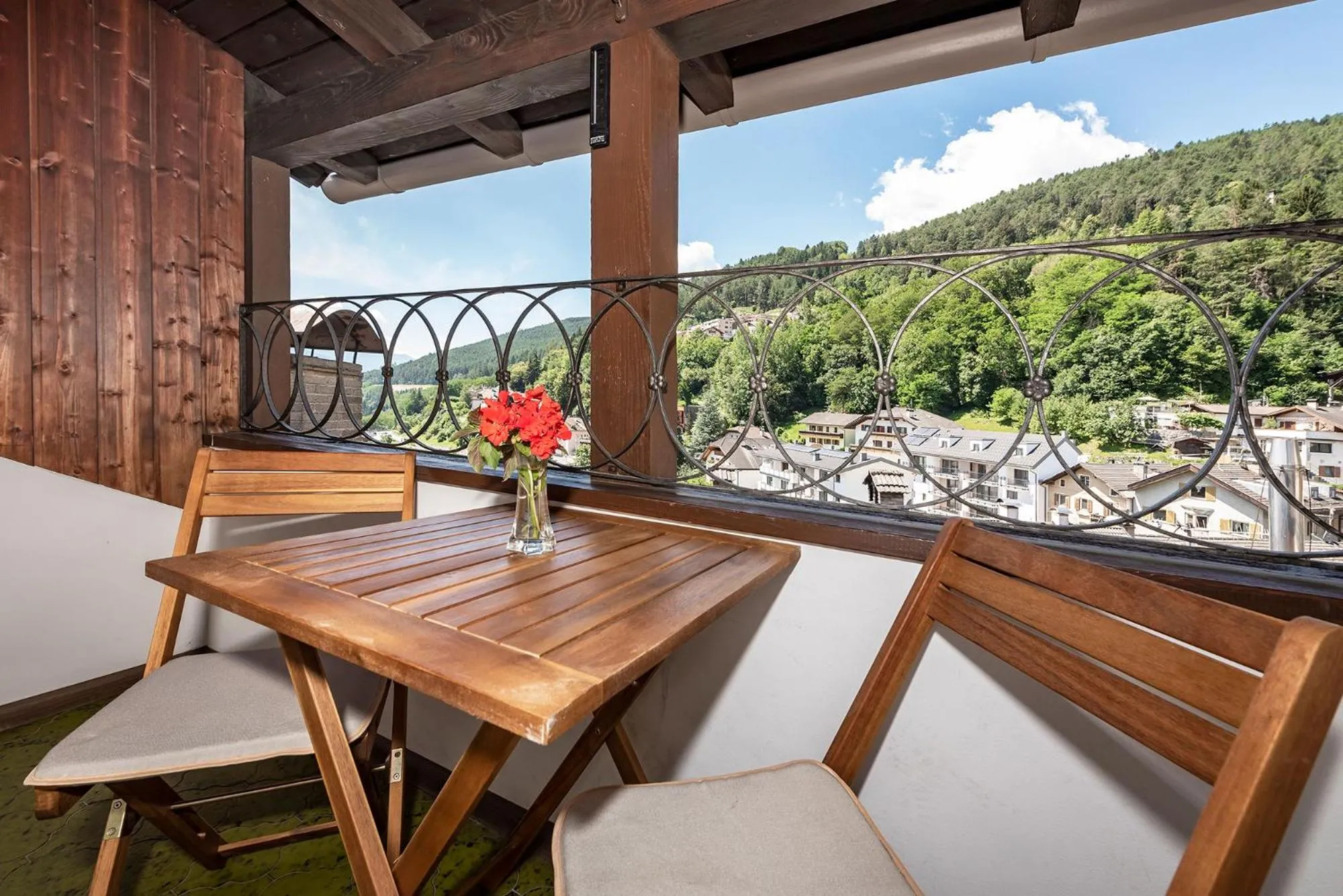 Balcony/Terrace in Hotel Weisse Lilie - B&B