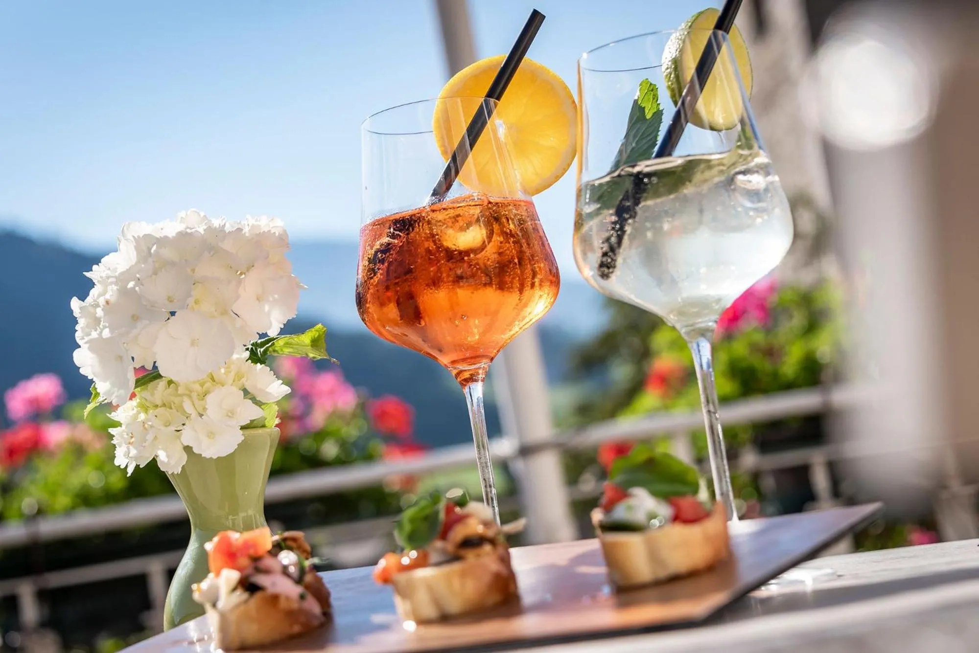 Food and drinks in Hotel Weisse Lilie - B&B