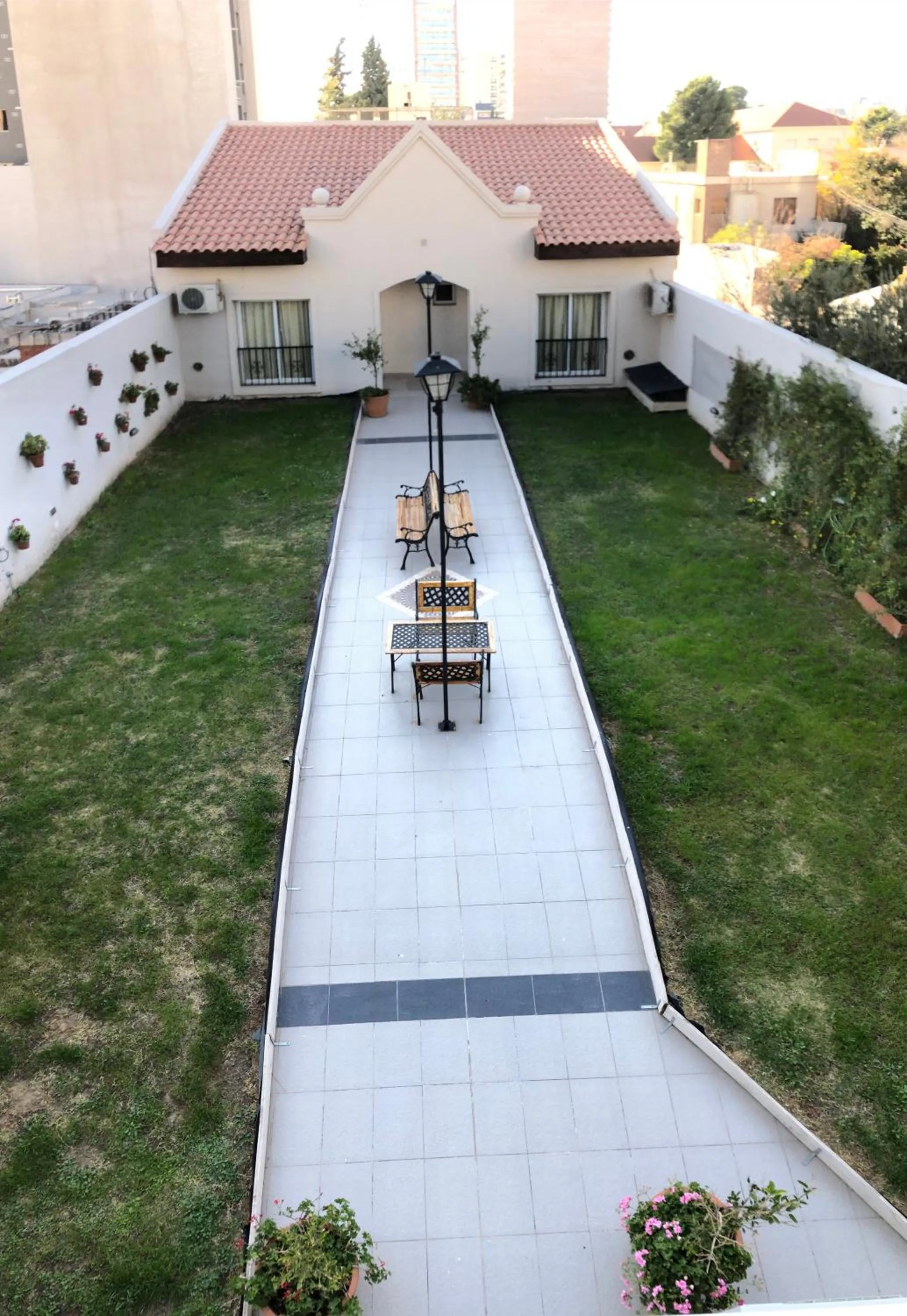 Patio in Apart Hotel Granada