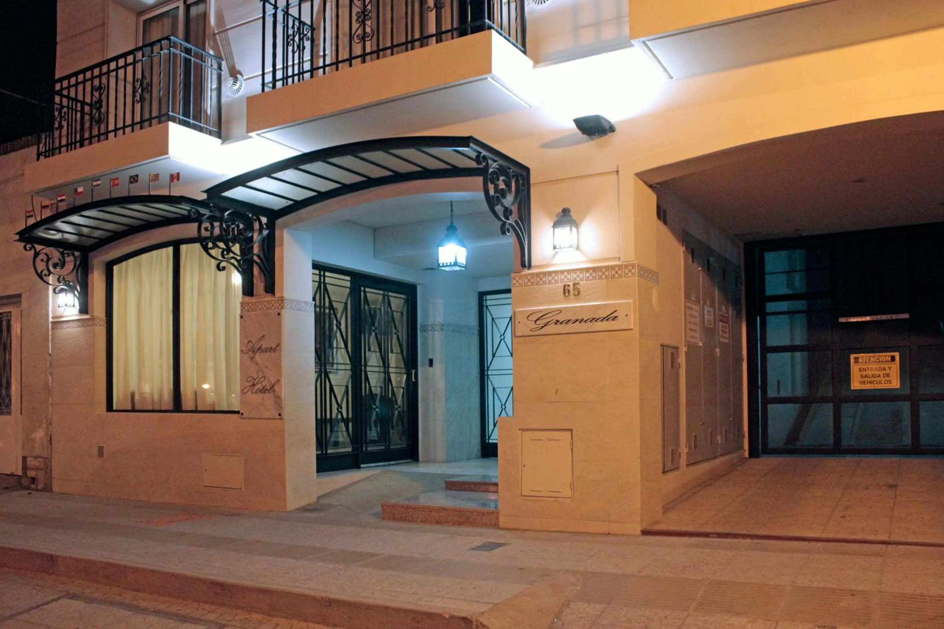 Facade/entrance in Apart Hotel Granada