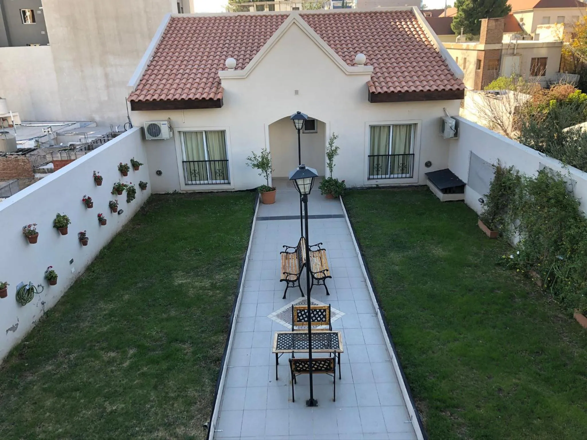 Garden in Apart Hotel Granada