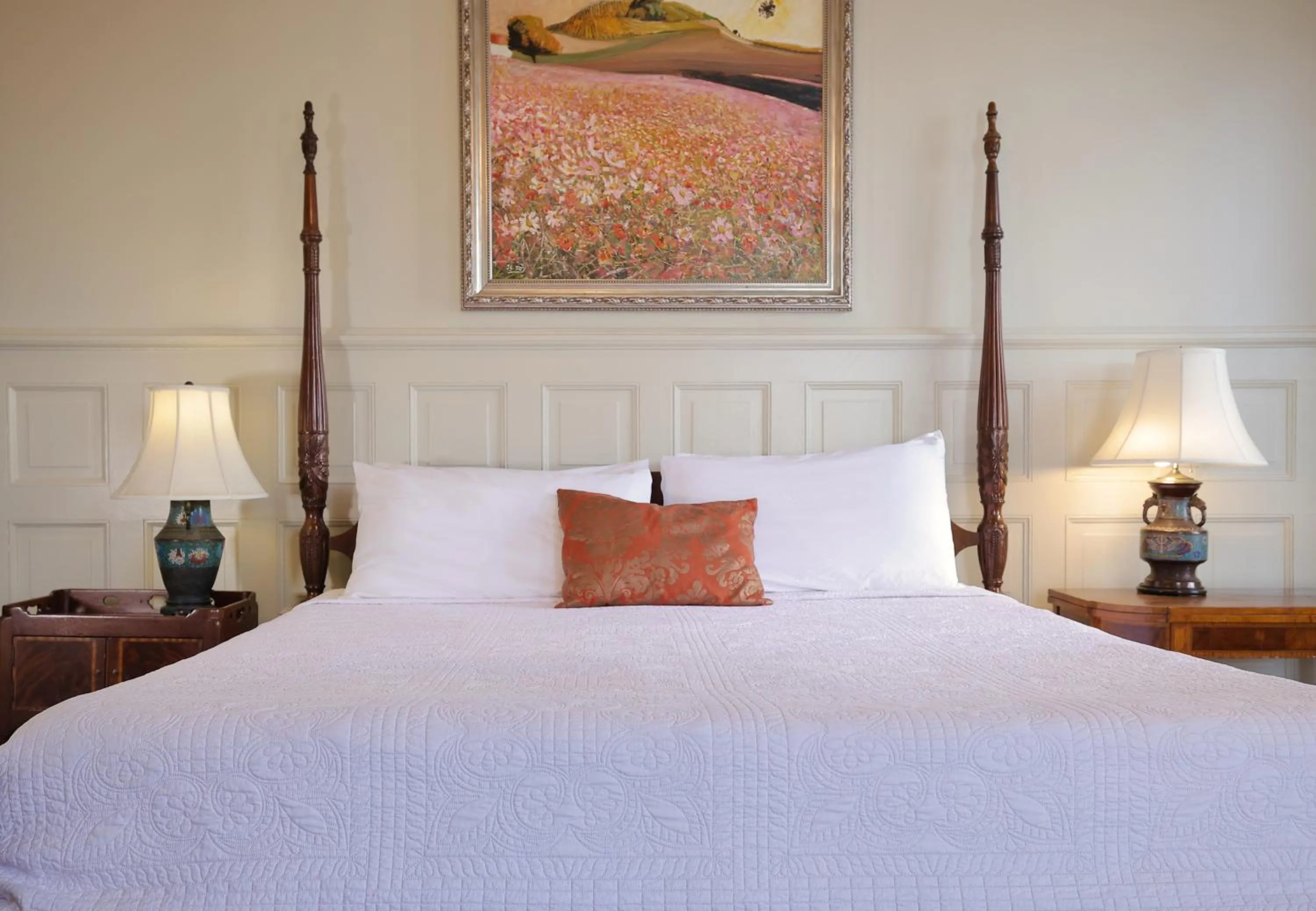 Bed in Foley House Inn