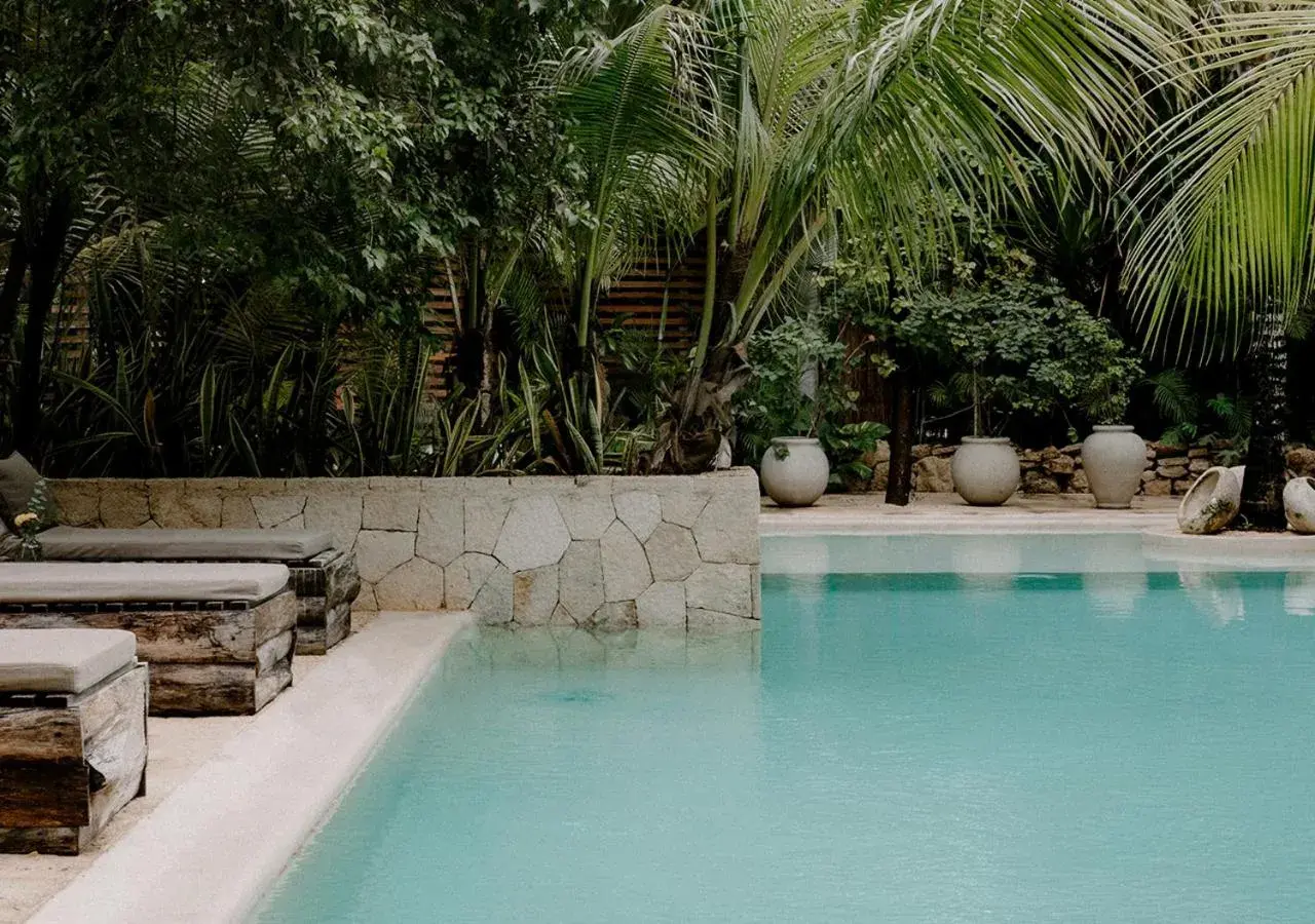 Pool view in Una Vida Pool view in Una Vida