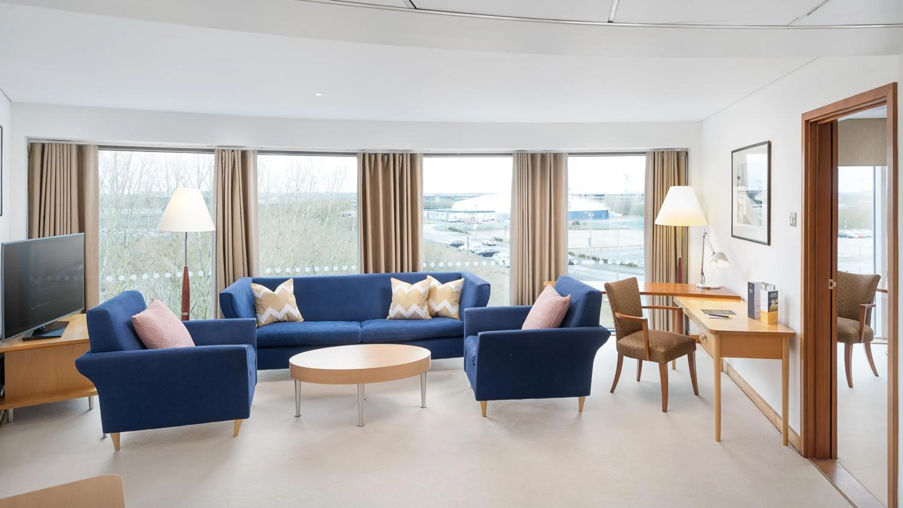 Seating area in voco Reading