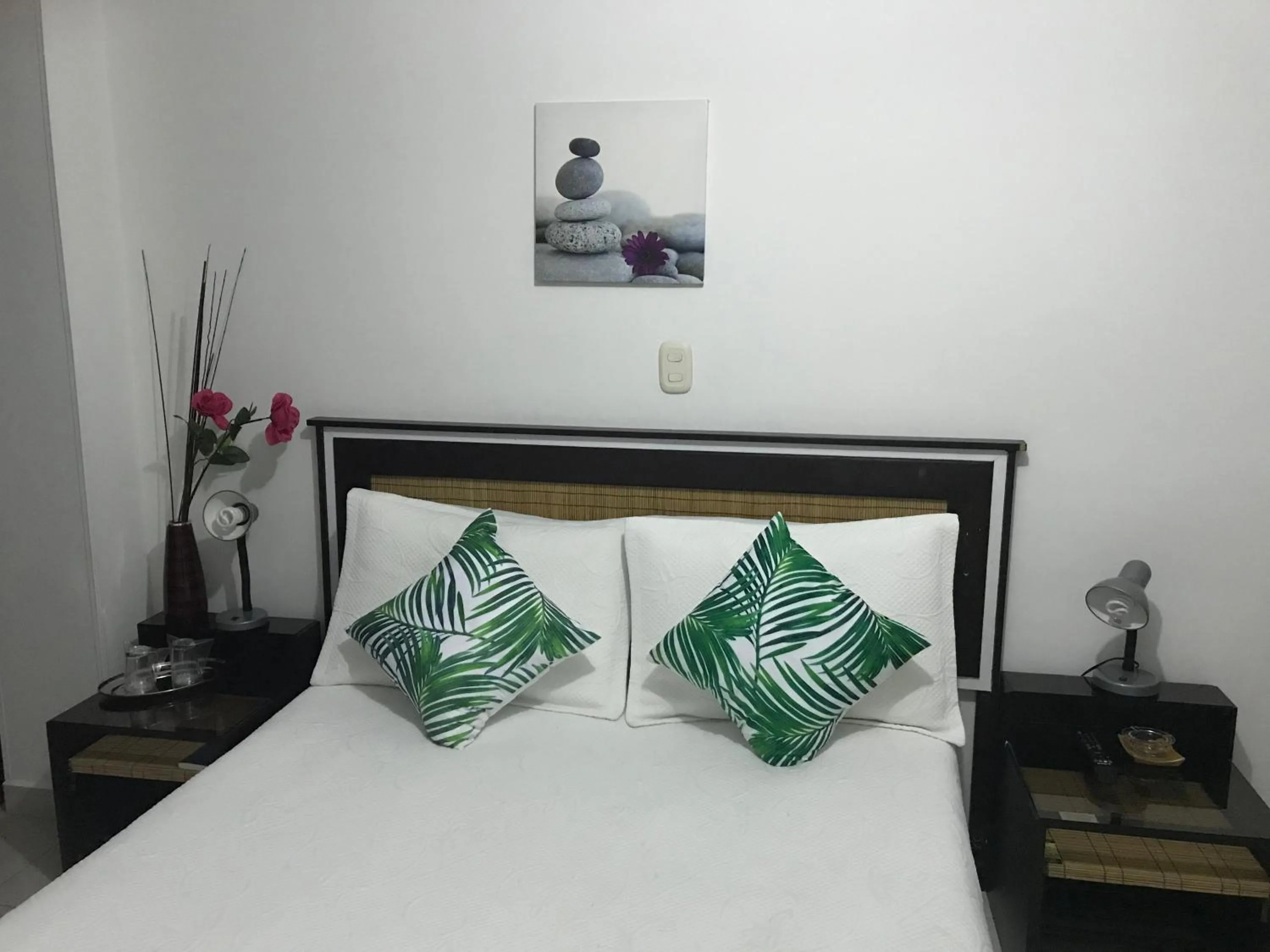 Bed in Hotel Meson de las Flores