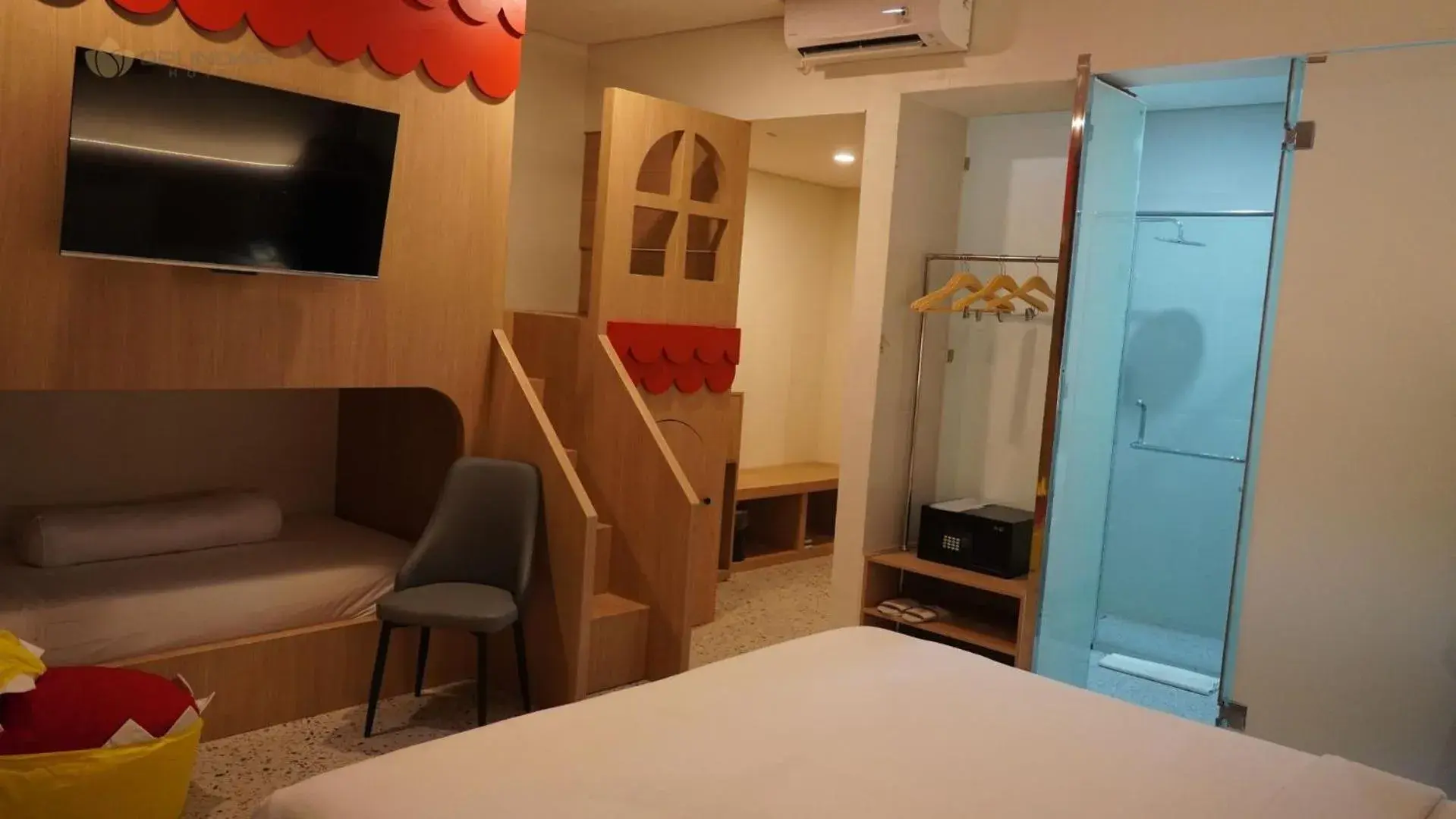 Bed in OPI Indah Hotel Bed in OPI Indah Hotel