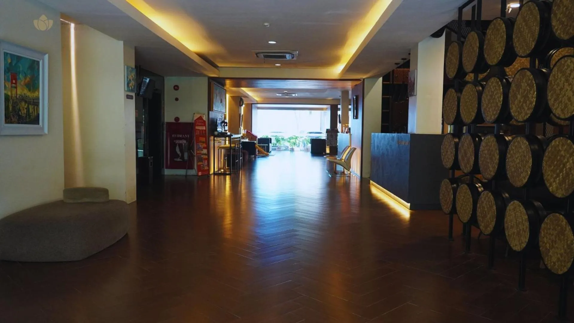 Lobby or reception in OPI Indah Hotel