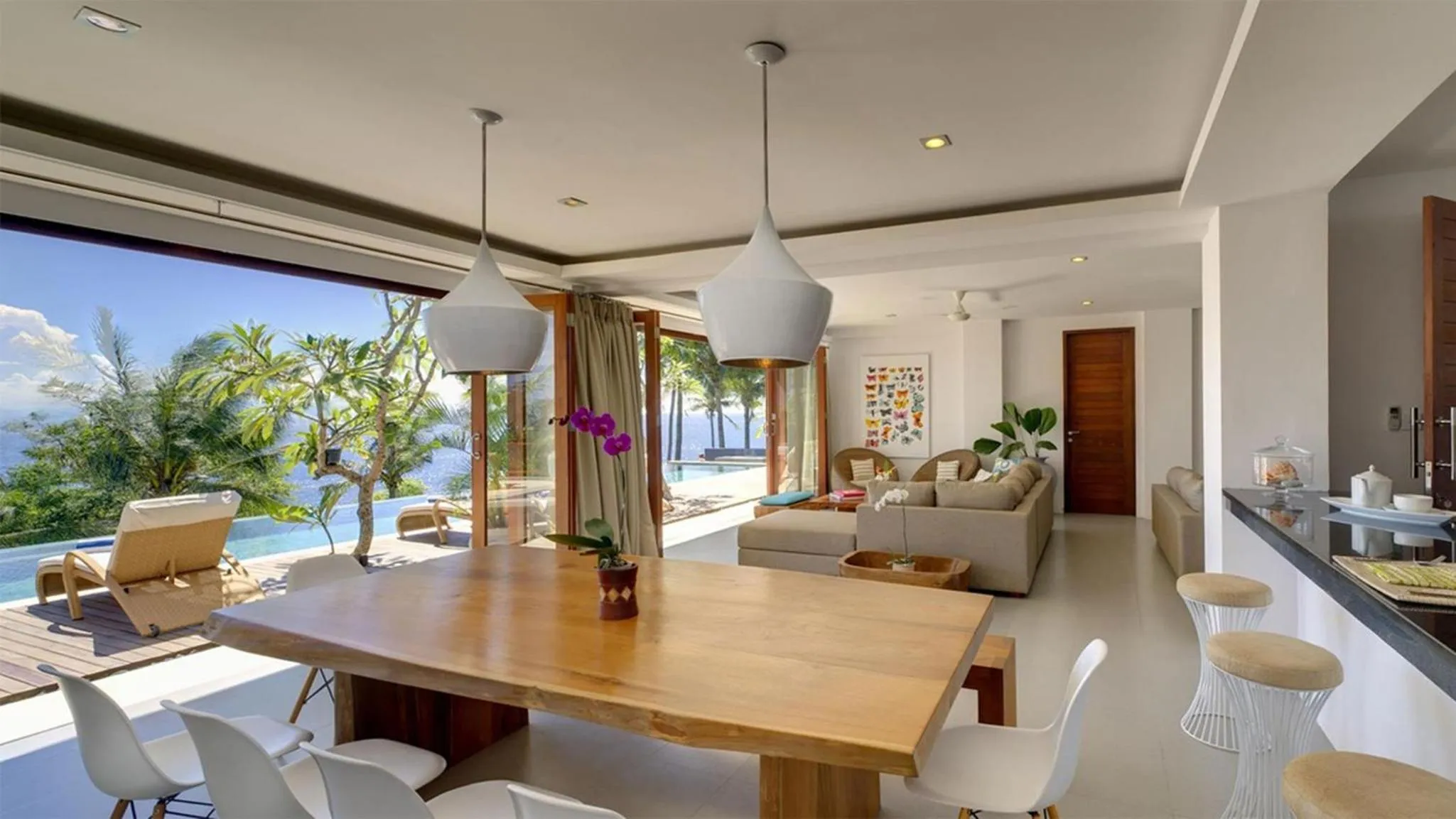 Natural landscape in Malimbu Cliff Villa by Elite Havens