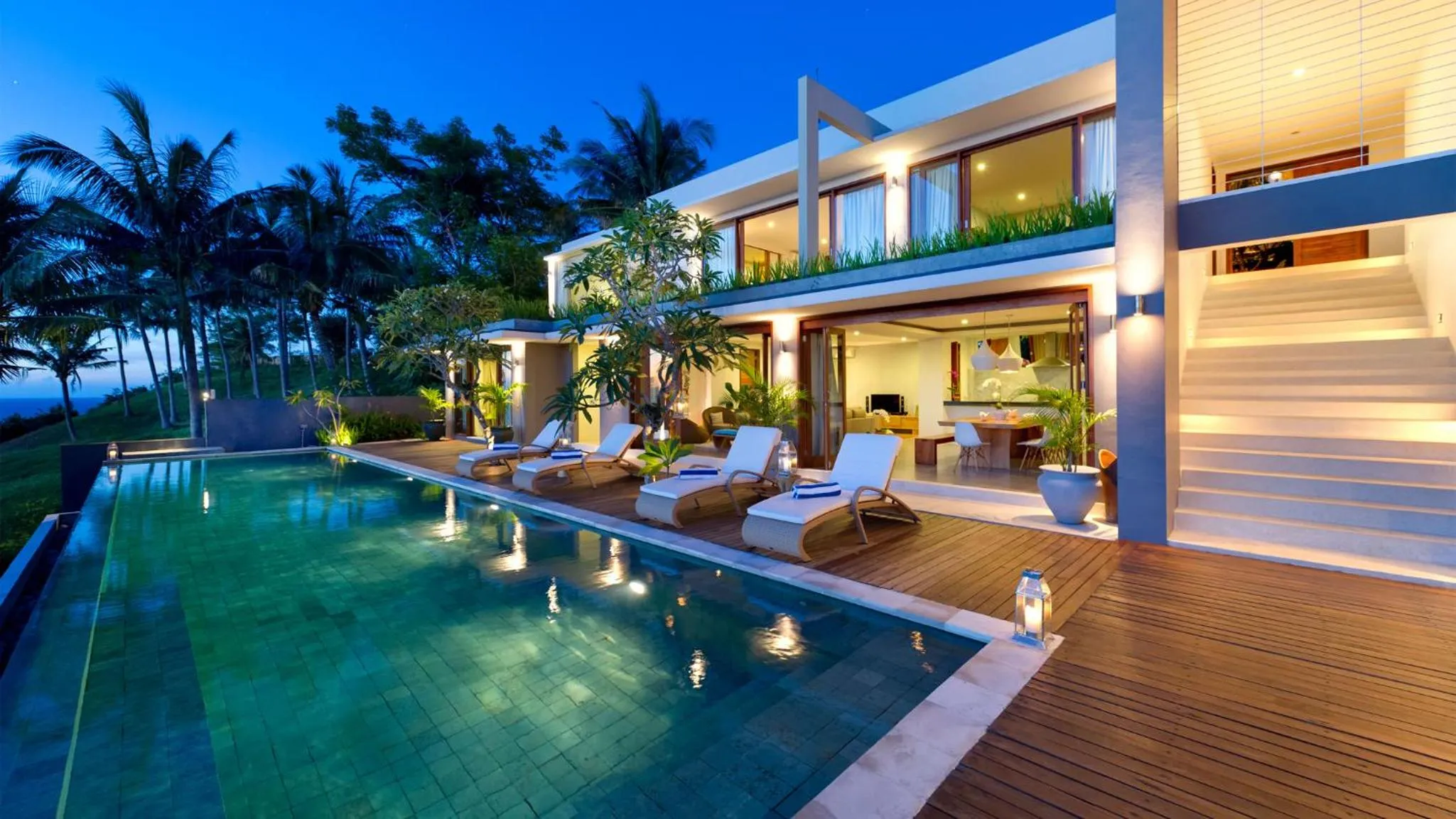 Property building in Malimbu Cliff Villa by Elite Havens