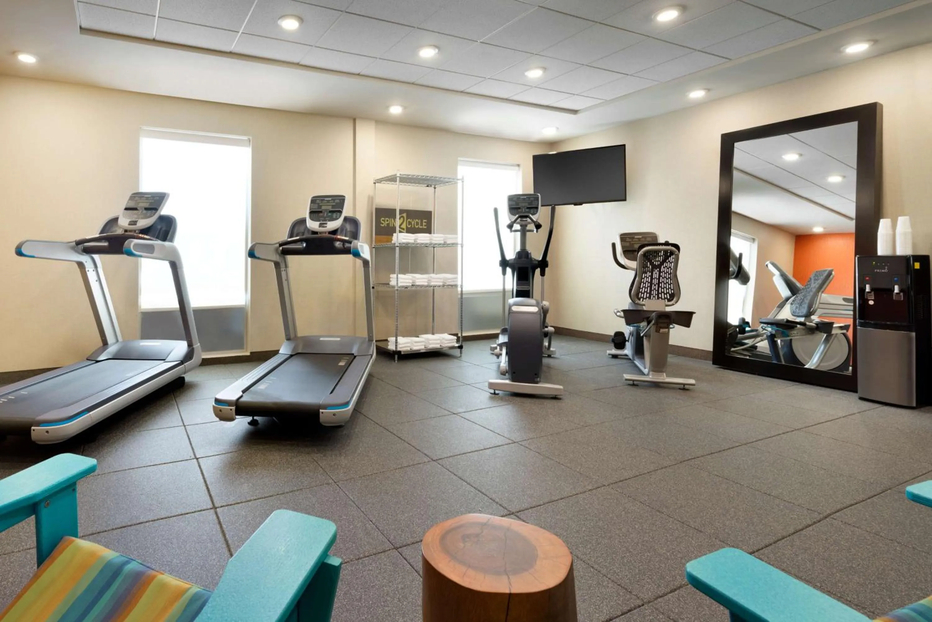 Fitness centre/facilities in Home2 Suites by Hilton Roanoke