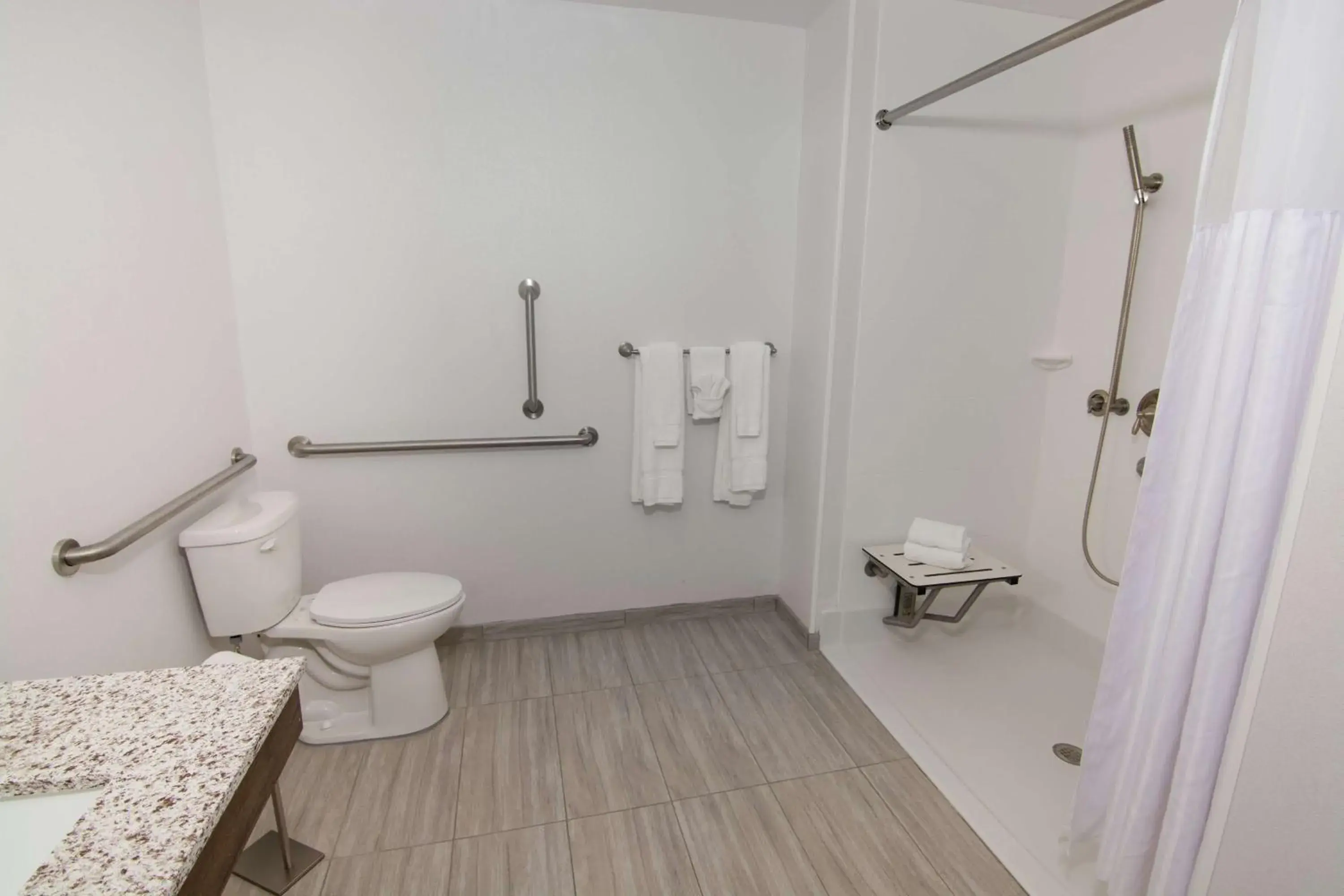 Bathroom in Hilton Garden Inn Tampa Suncoast Parkway Bathroom in Hilton Garden Inn Tampa Suncoast Parkway