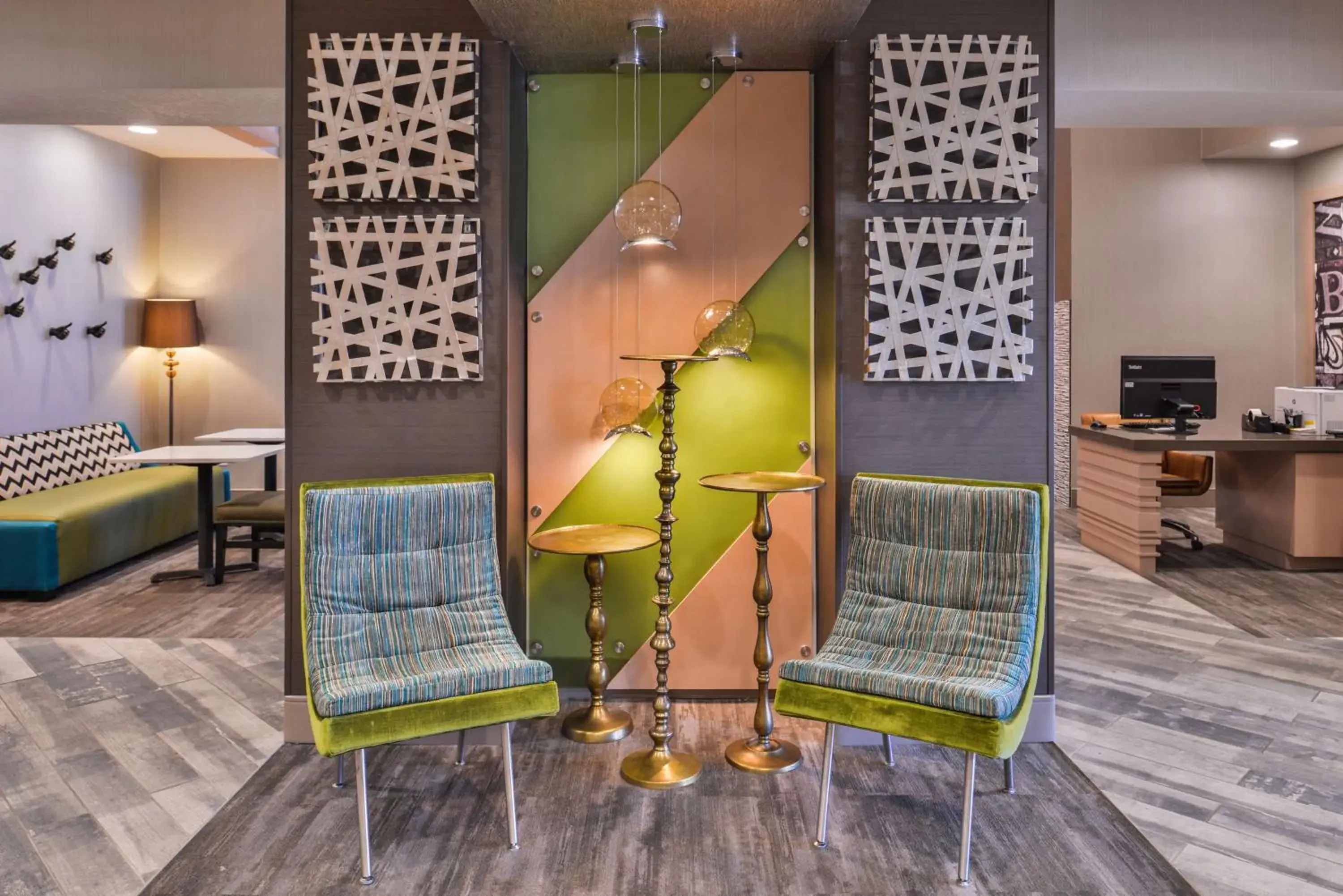 Lobby or reception, Bed in Hampton Inn and Suites Altoona-Des Moines by Hilton Lobby or reception, Bed in Hampton Inn and Suites Altoona-Des Moines by Hilton