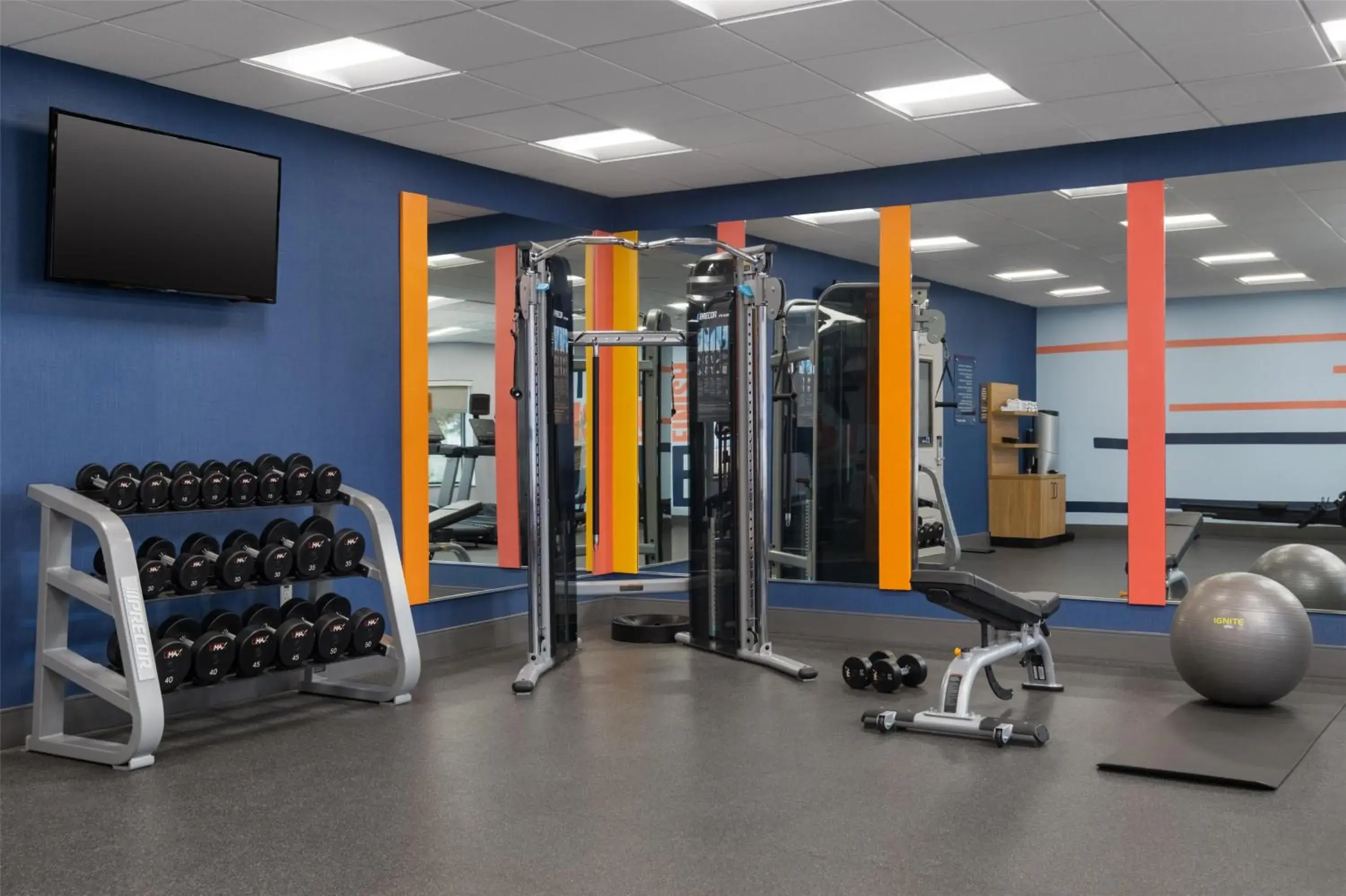 Fitness centre/facilities in Hampton Inn by Hilton Turlock Fitness centre/facilities in Hampton Inn by Hilton Turlock