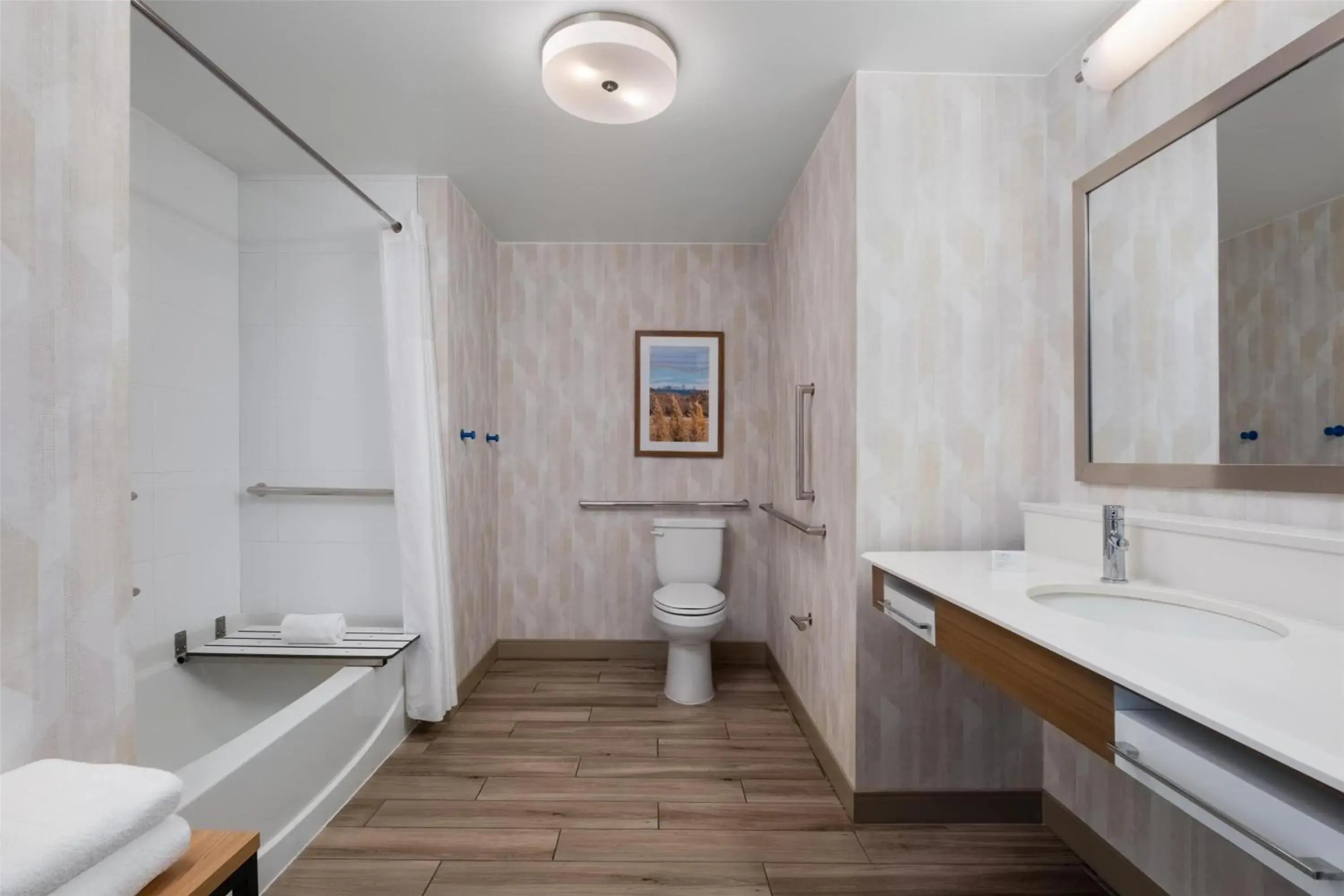 Bathroom in Hampton Inn by Hilton Turlock Bathroom in Hampton Inn by Hilton Turlock