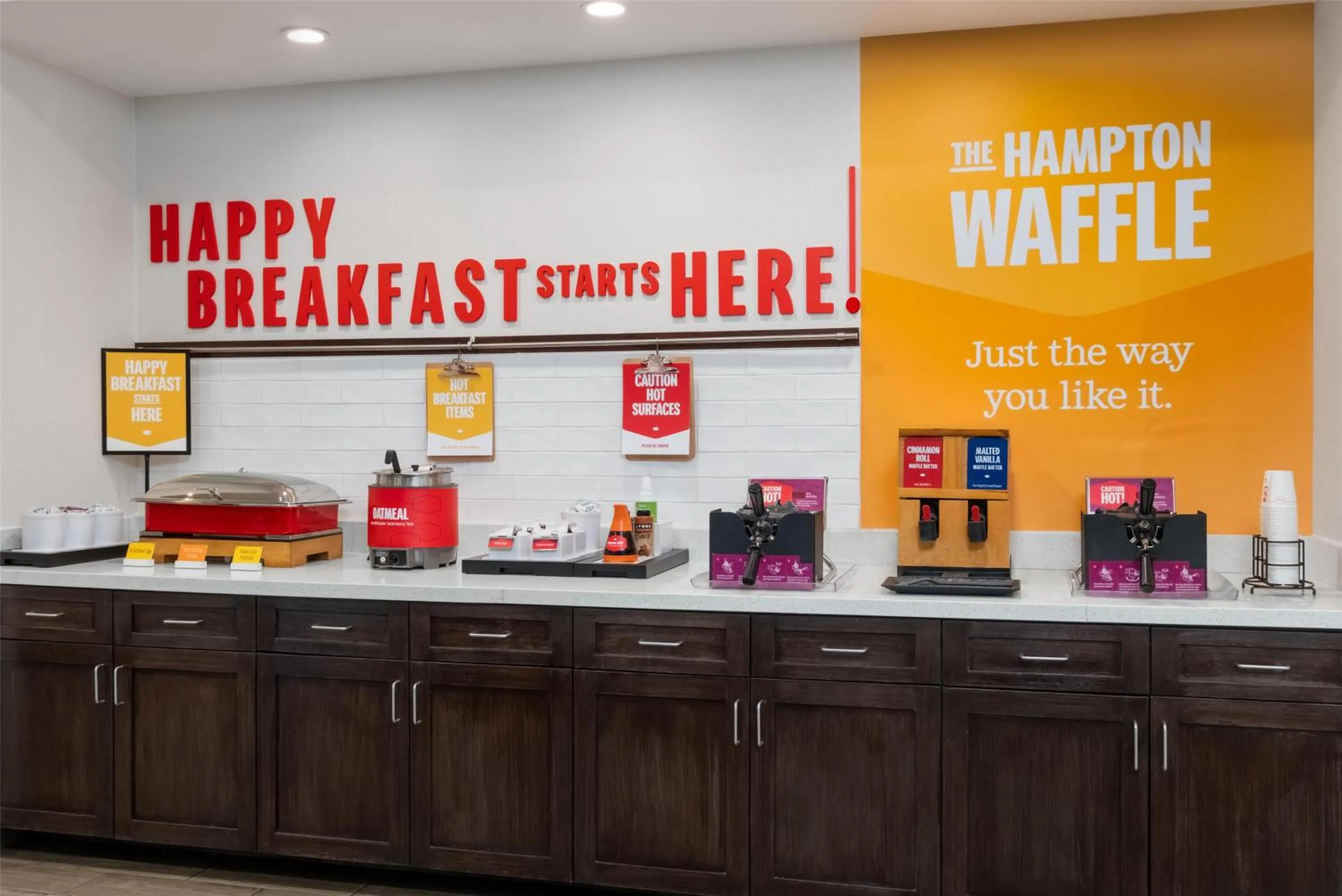 Breakfast in Hampton Inn by Hilton Turlock