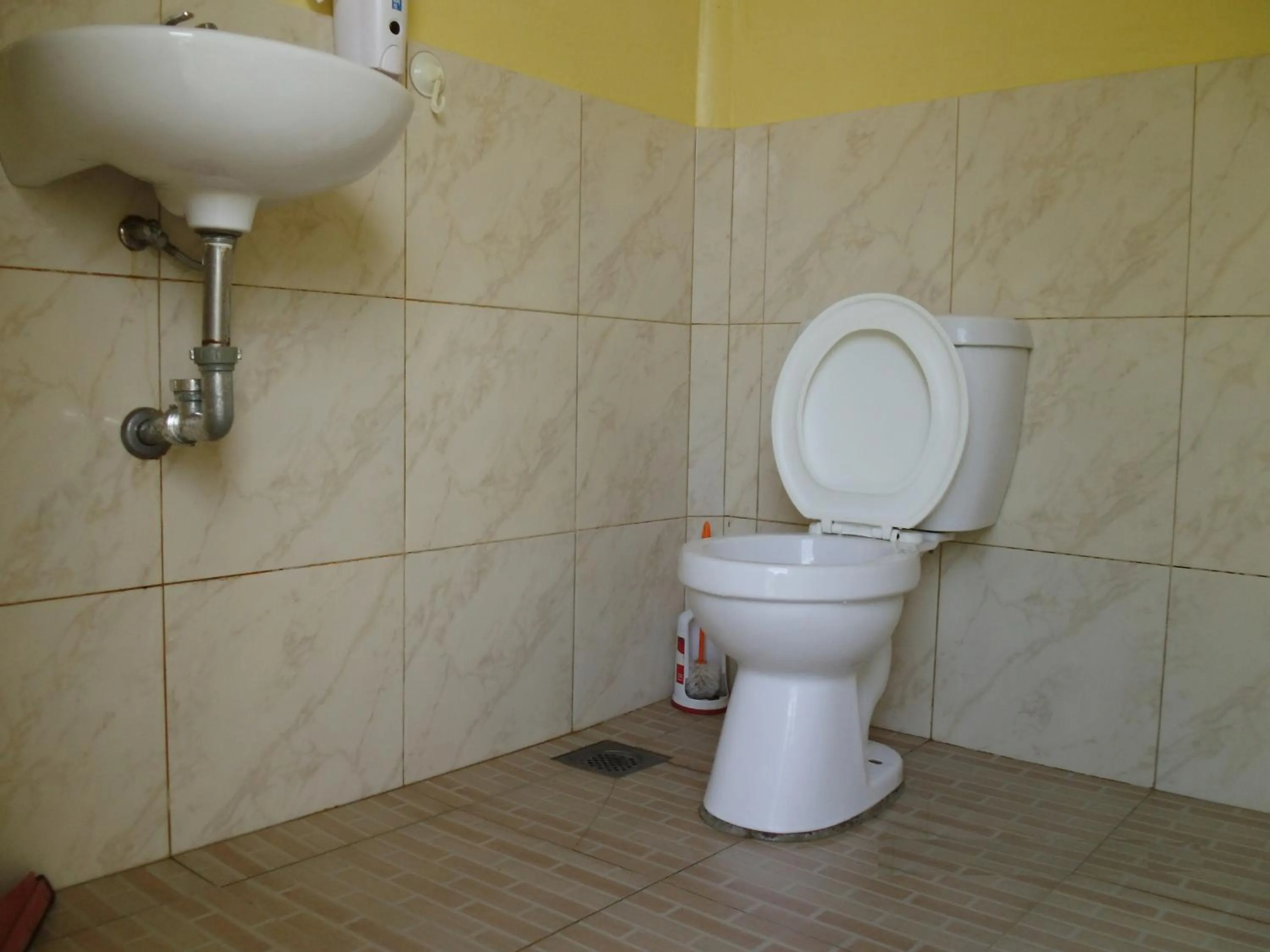 Toilet in Moalboal Bamboo Guest House