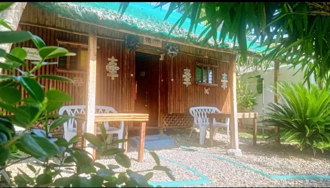 Property building in Moalboal Bamboo Guest House