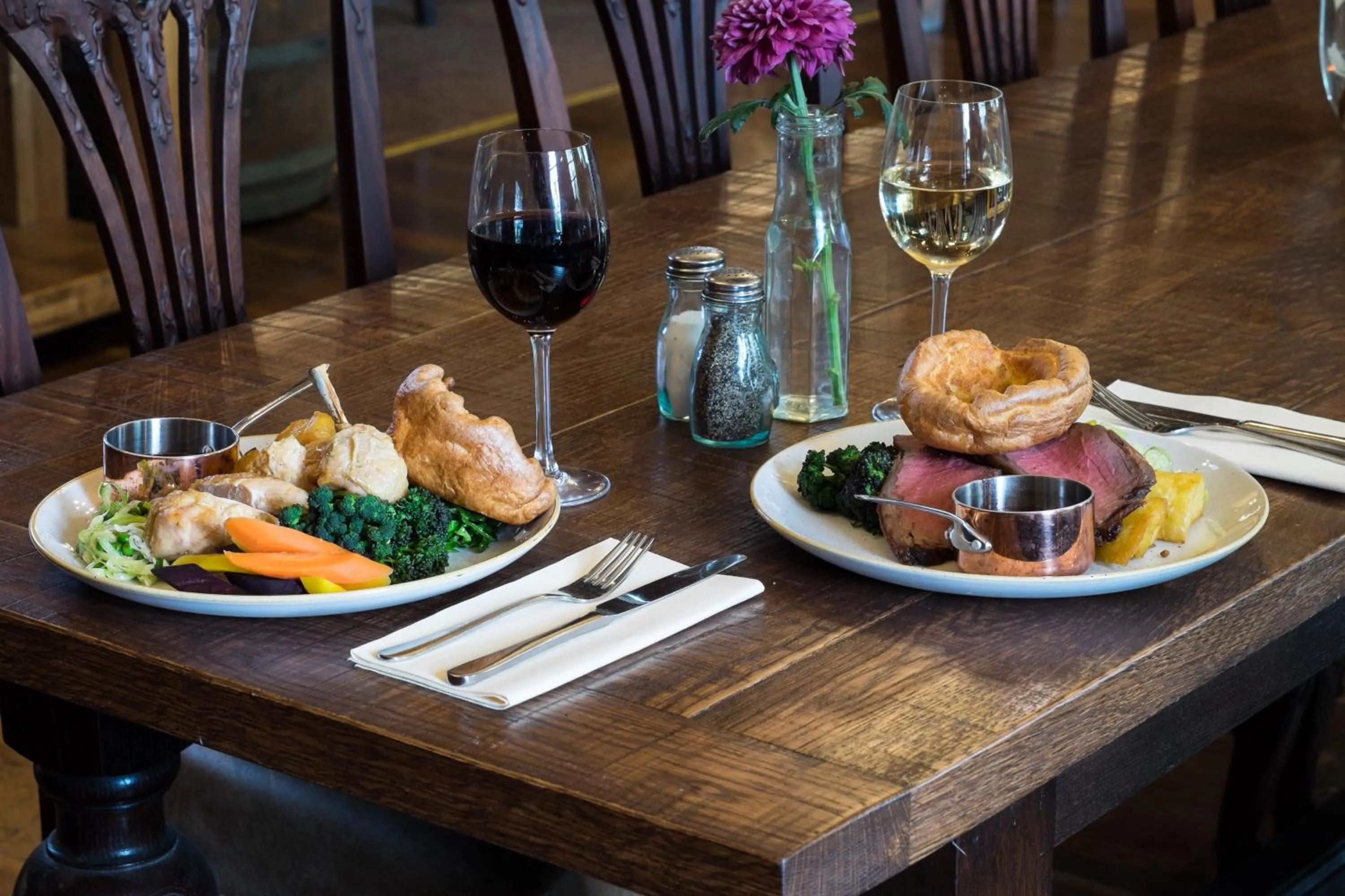 Food in The Alexander Pope Hotel