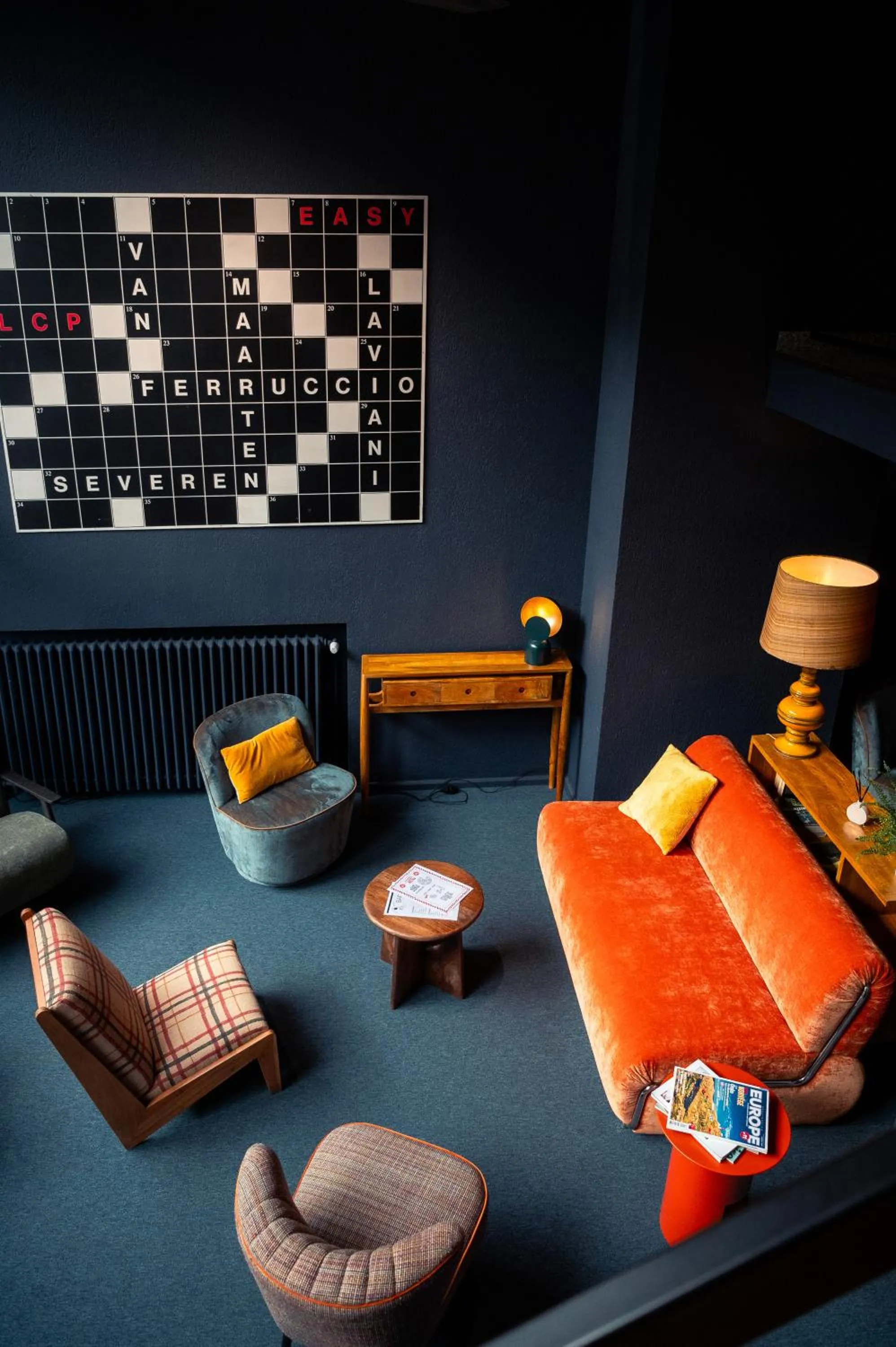 Living room in Hotel Queen Anne