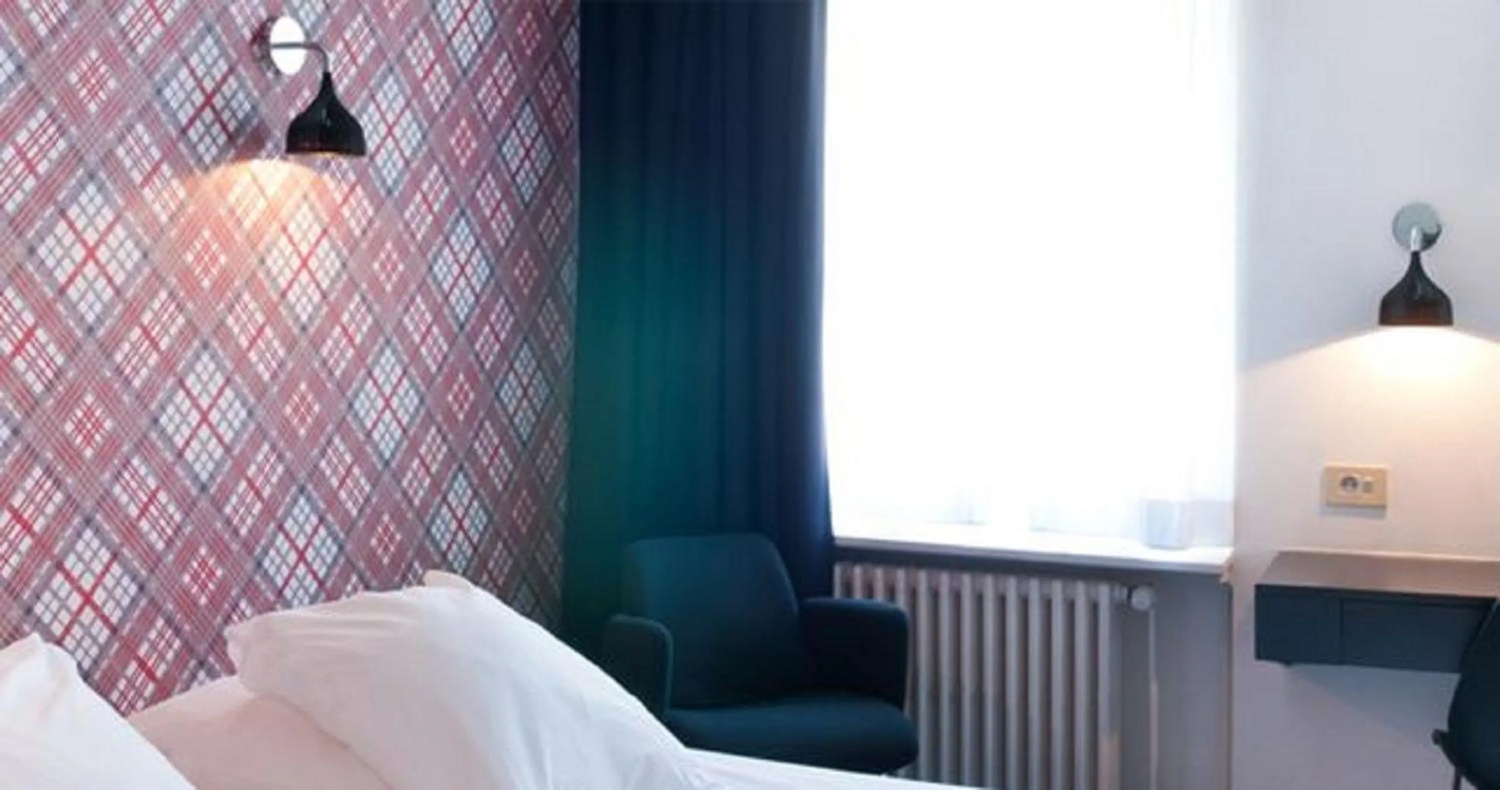 Bed in Hotel Queen Anne