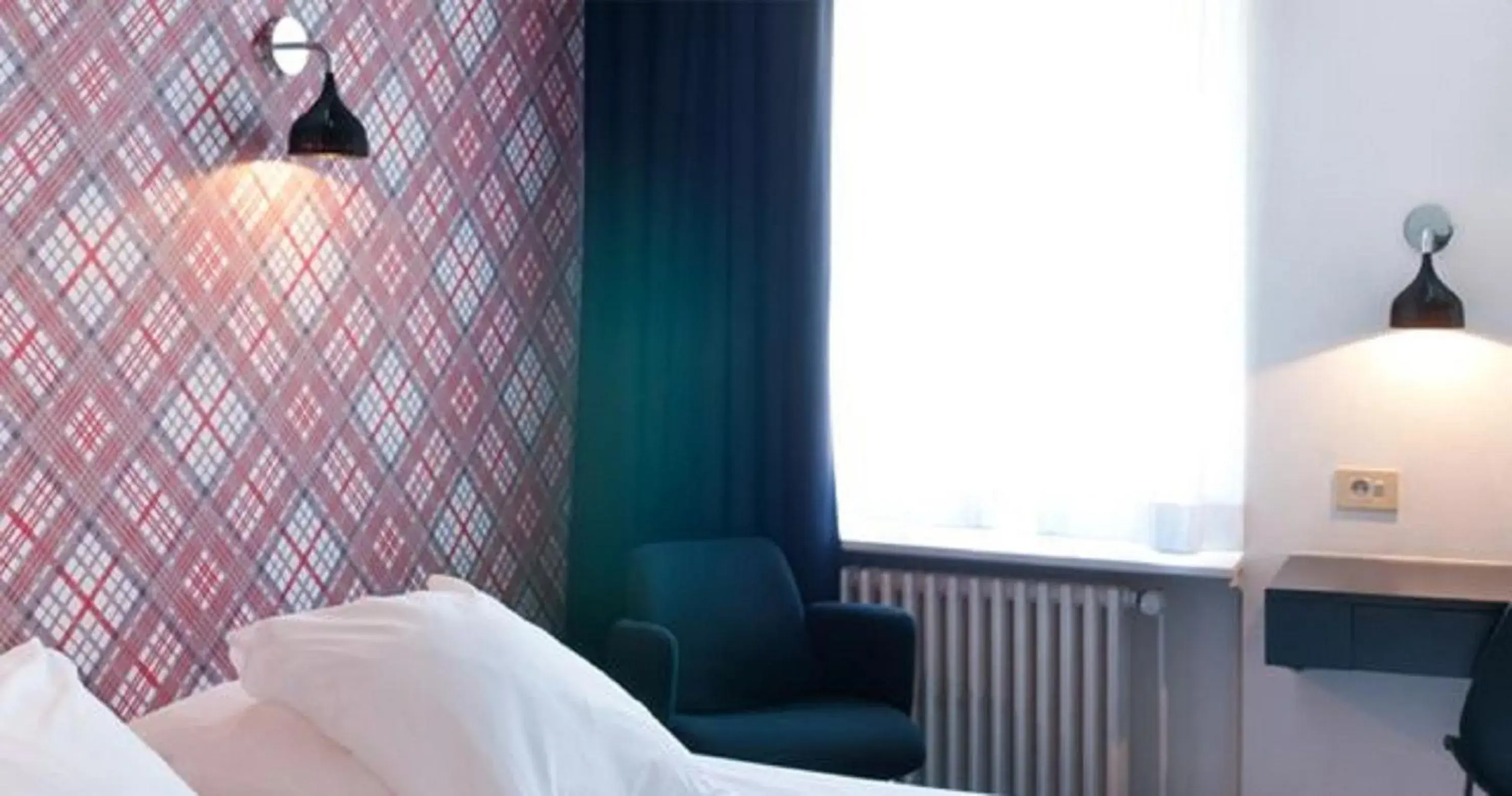 Bed in Hotel Queen Anne Bed in Hotel Queen Anne