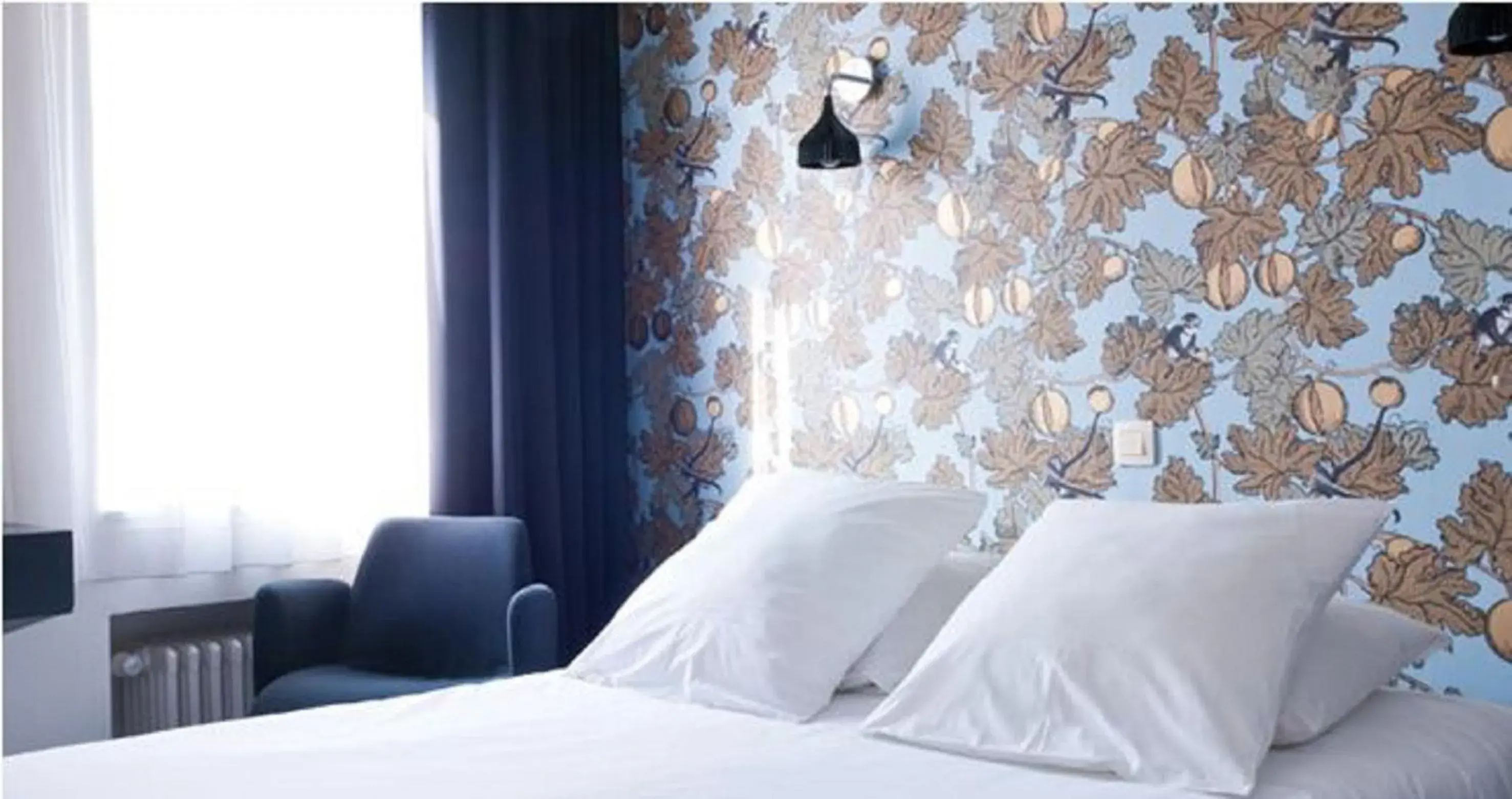 Bed in Hotel Queen Anne Bed in Hotel Queen Anne